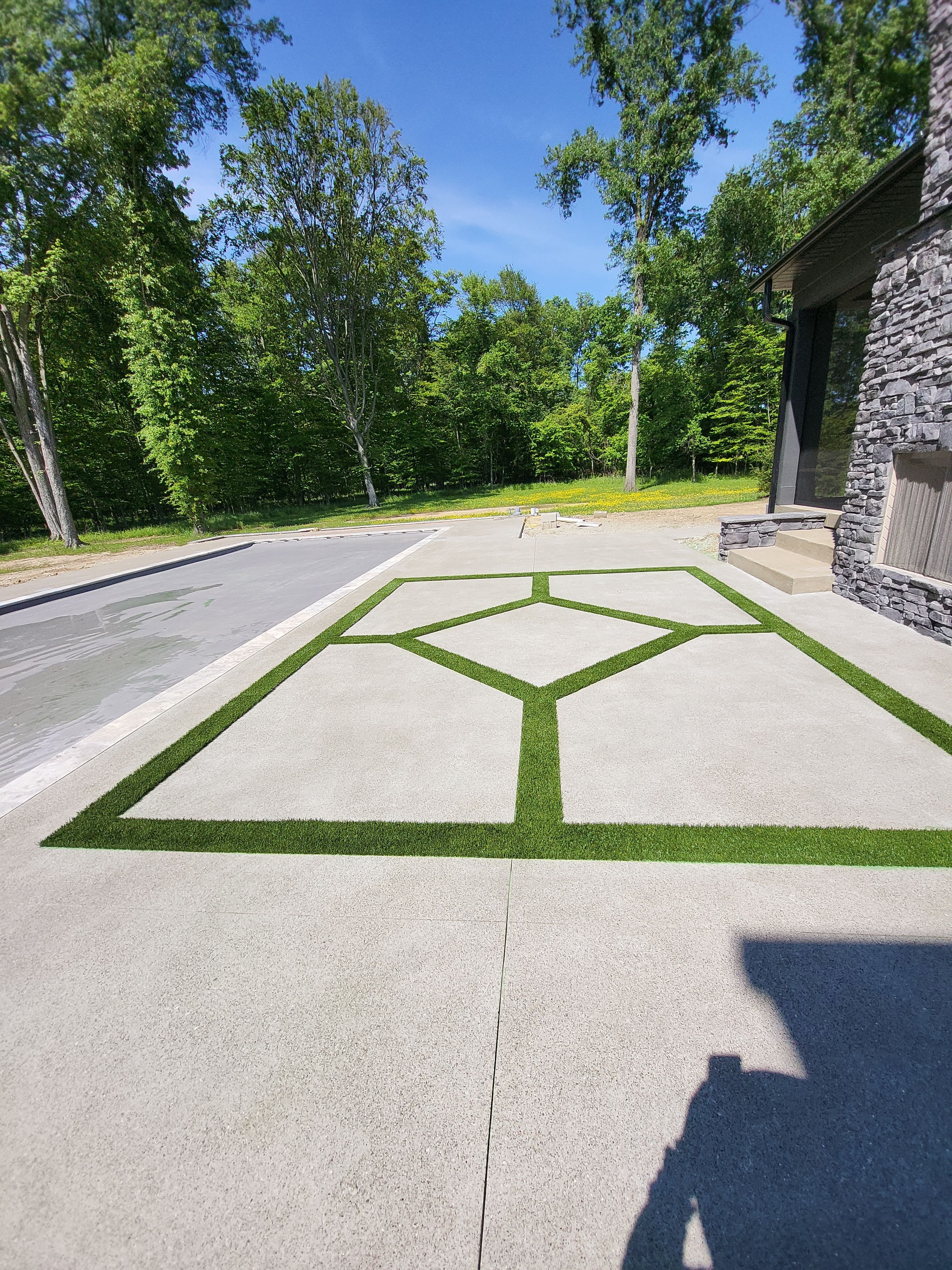 Luxury Turf Strips in Galena, OH by Southwest Greens Midwest