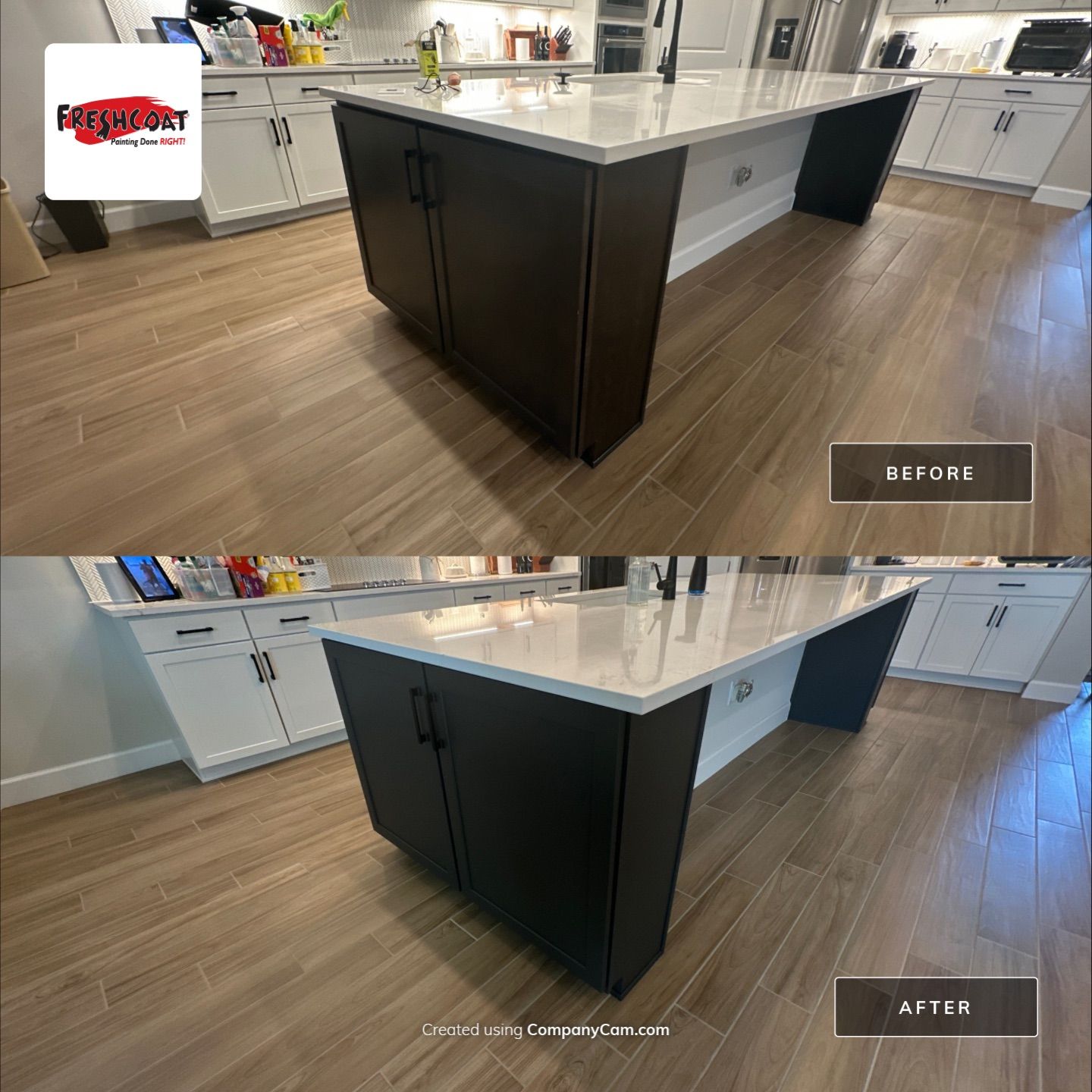 Donald Gibson - Cabinets by Fresh Coat Painters