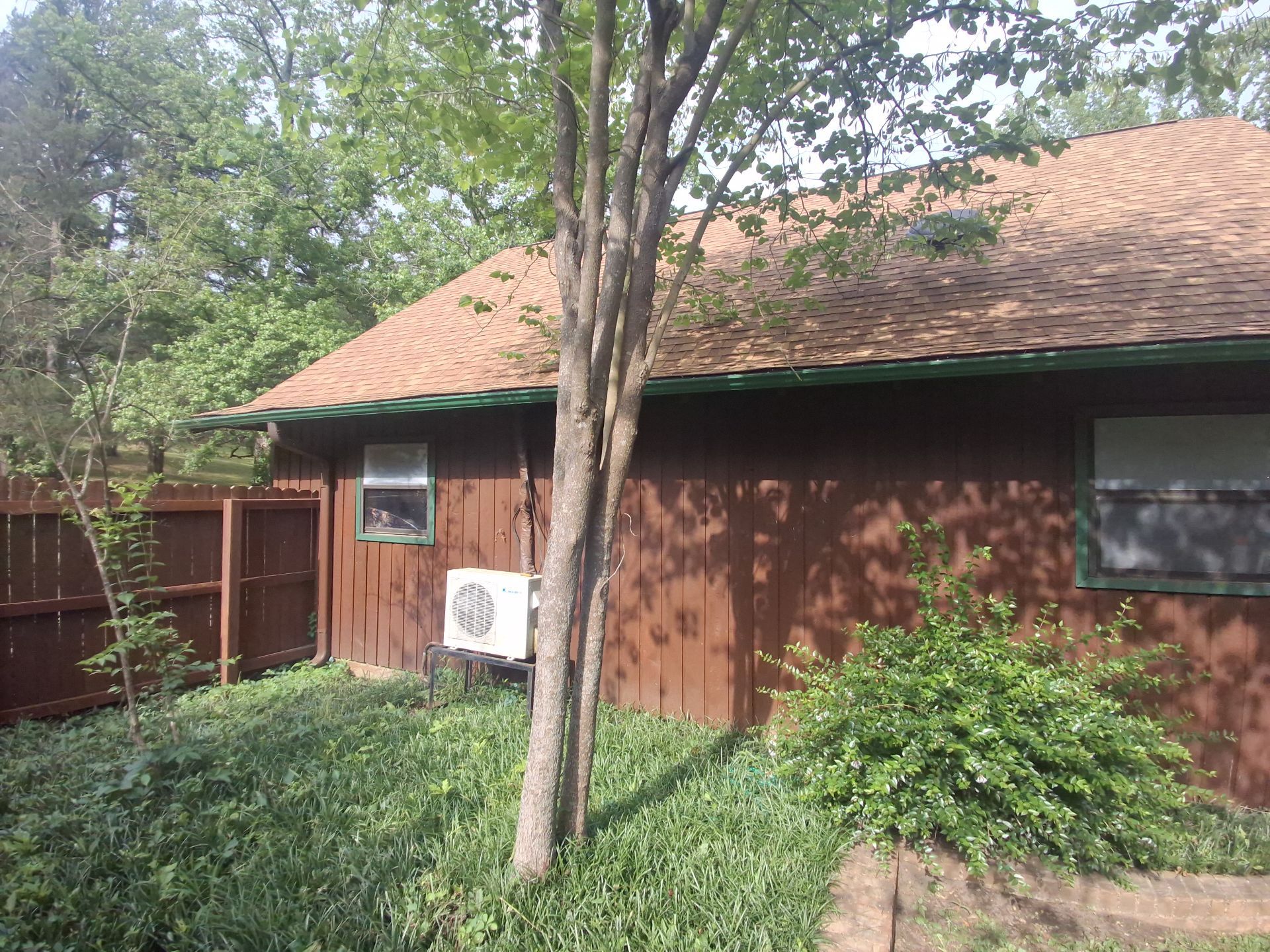 Careful Stain Work & Fresh Color on Unique Property Tyler, TX by Quality Coats Painting