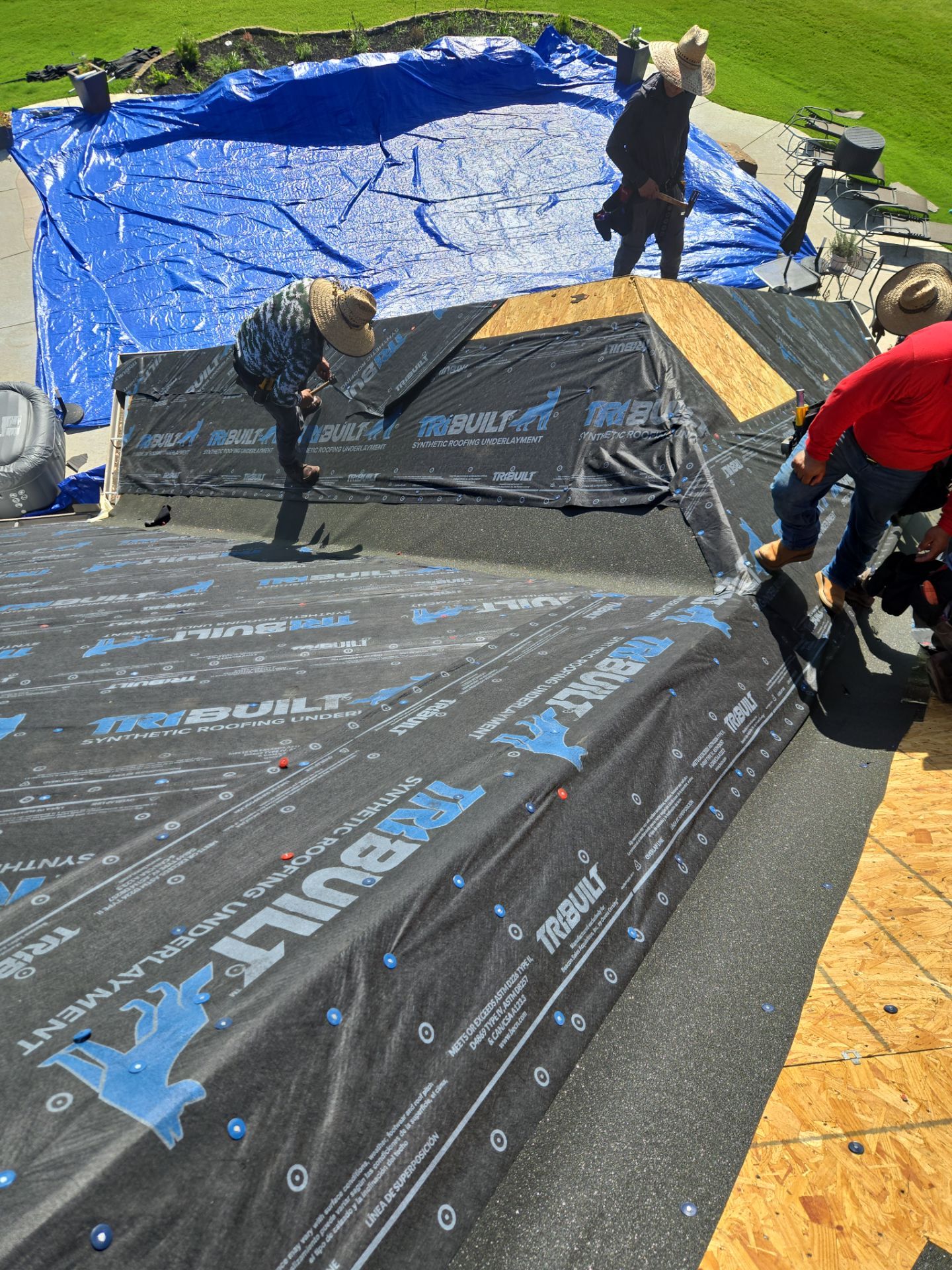 Project in Azle by Lonestar Roofing and Restoration LLC.