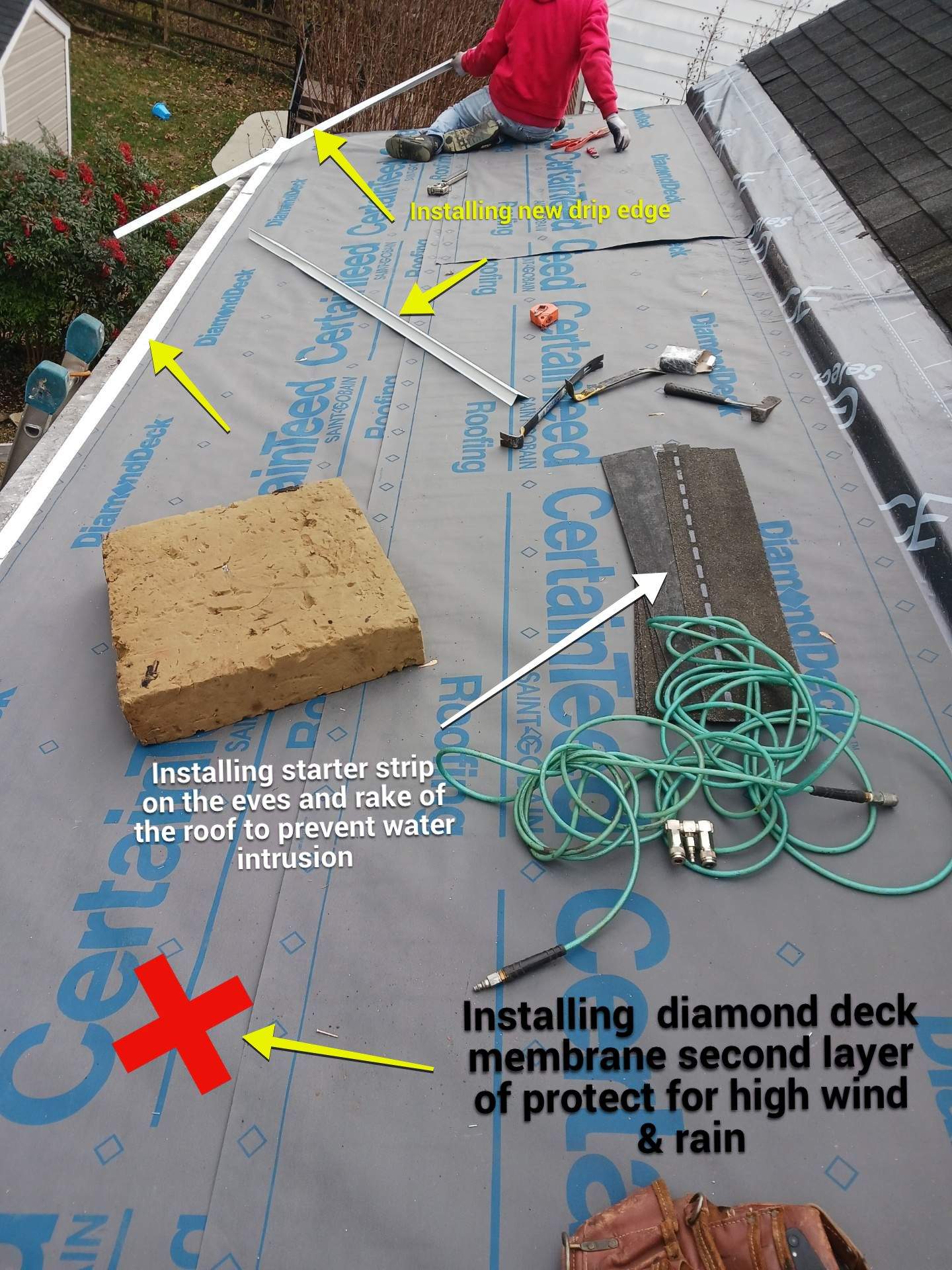 Roof Repair  by Alpha Design Services