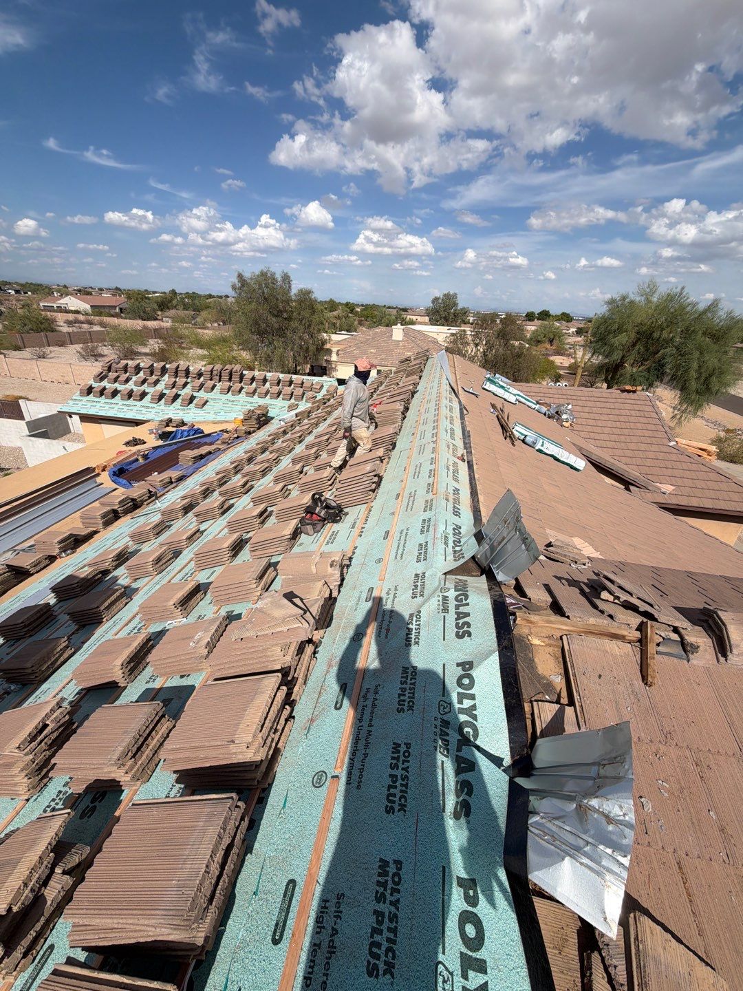 Project in Buckeye, AZ by Saint Roofing