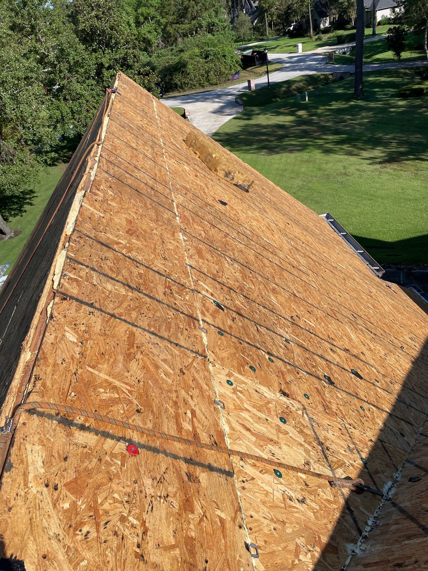 Residential Roofing Installation using Owen's Corning Duration (Lifetime) Shingles by Roof Repair Company