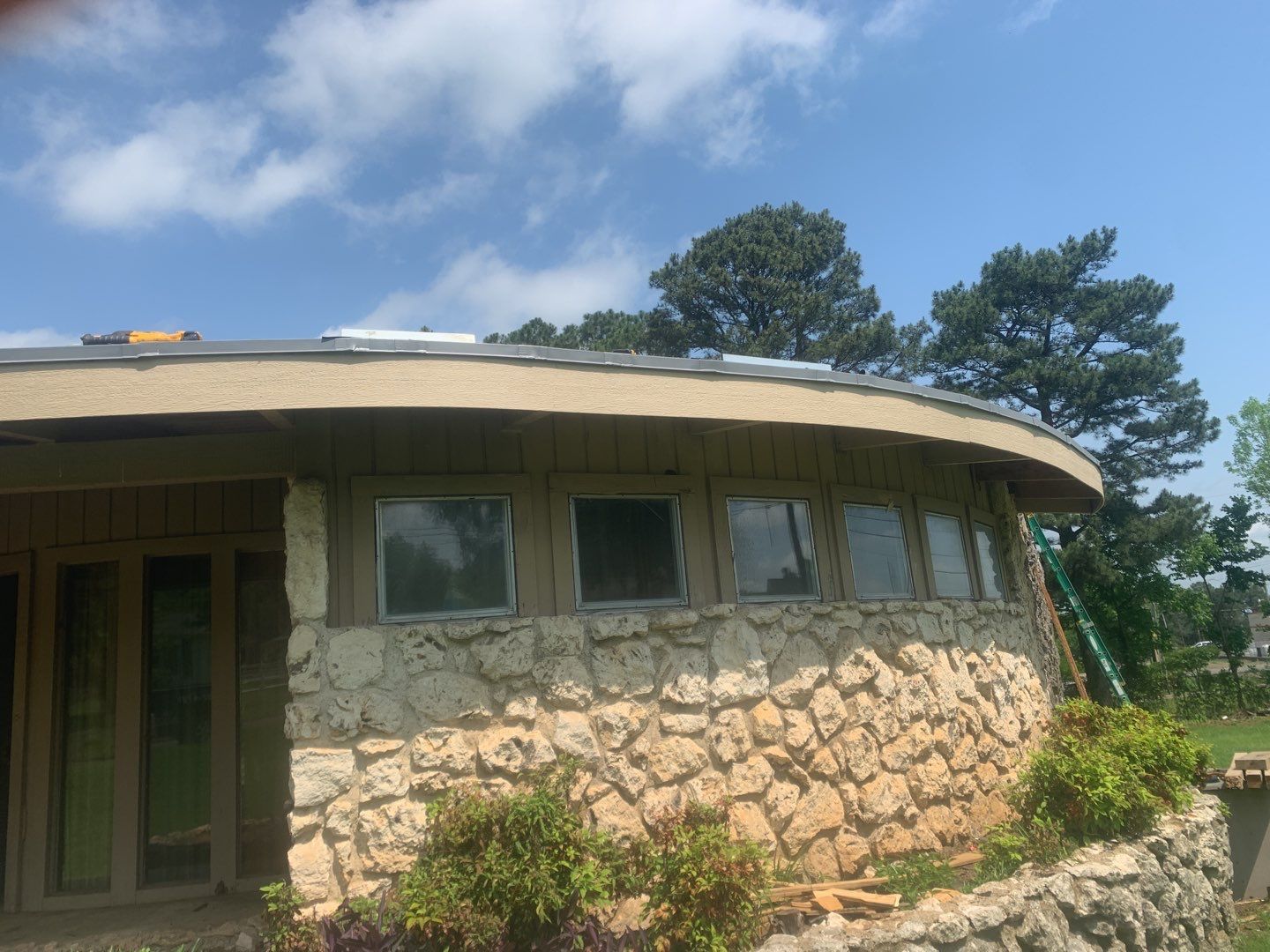 Commercial Roofing Installation using 50 mil PVC by Hostetler Roofing