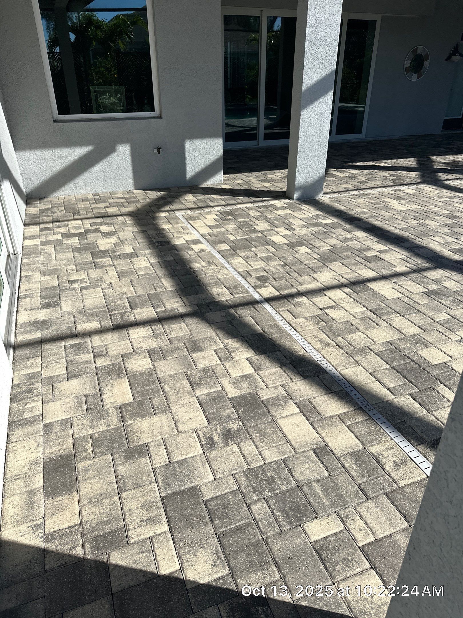 Residential Paver Sealing for Driveway and Pool Deck in La Paloma Sun City Center by Supreme Paver Experts