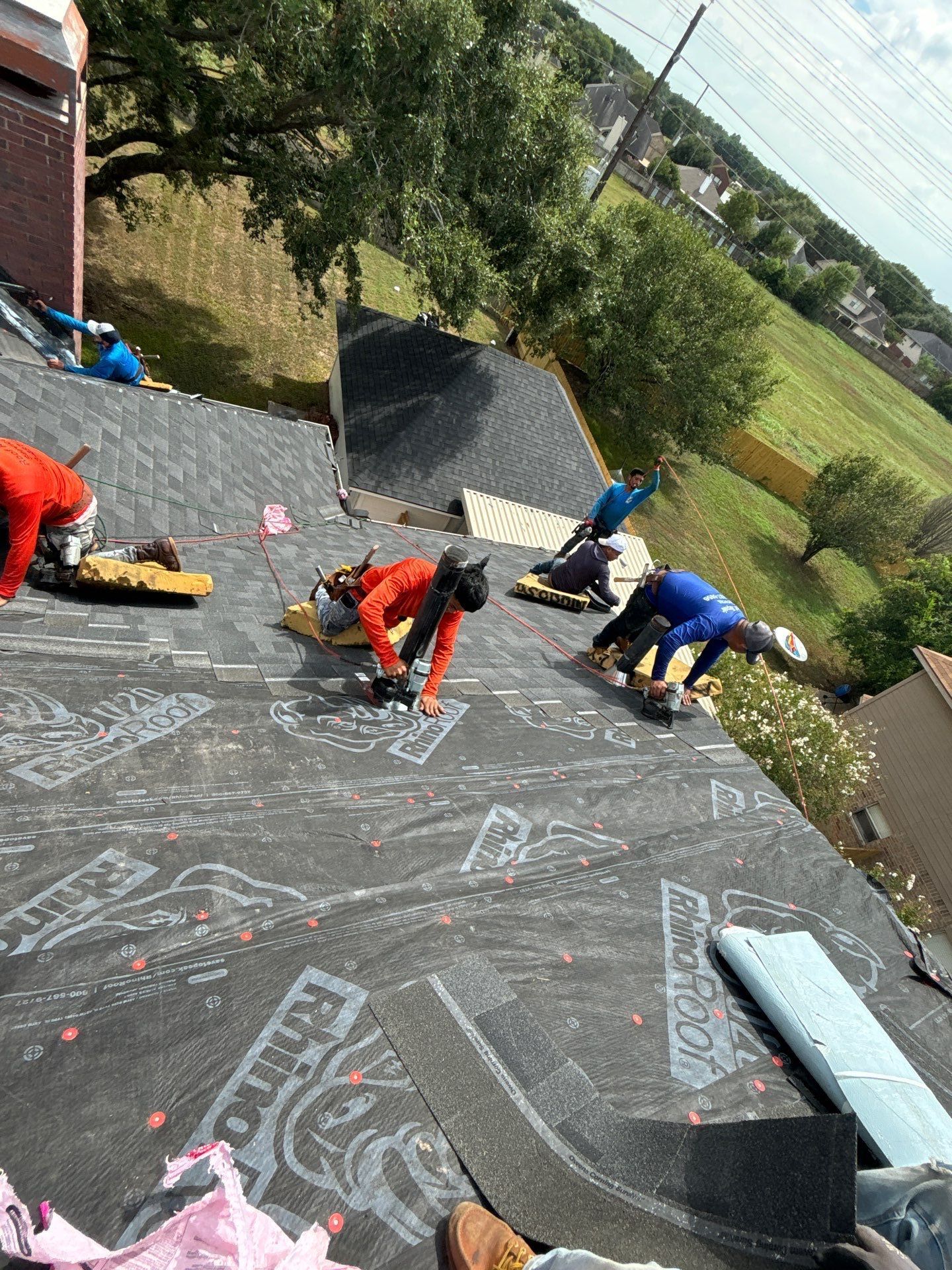 Residential Roofing Installation using Owen's Corning Duration (Lifetime) Shingles by Roof Repair Company