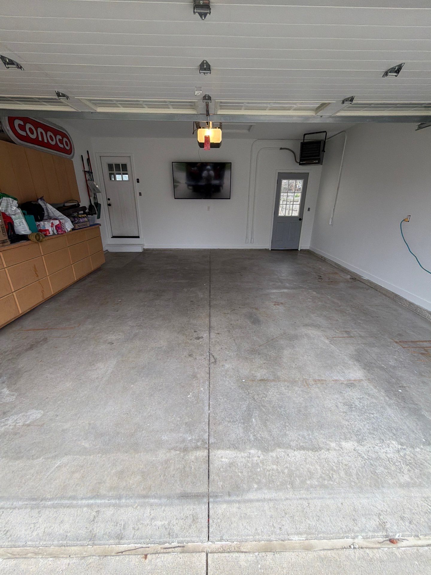 Indianola Garage Transformation by Revival Concrete Coatings