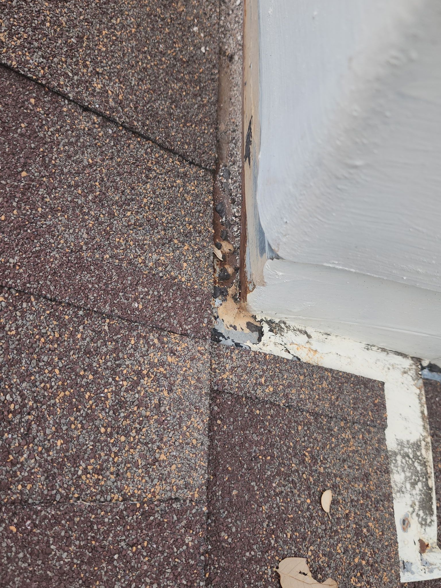 Structural and roof repairs with custom metal work by REPS Austin Area Roofer