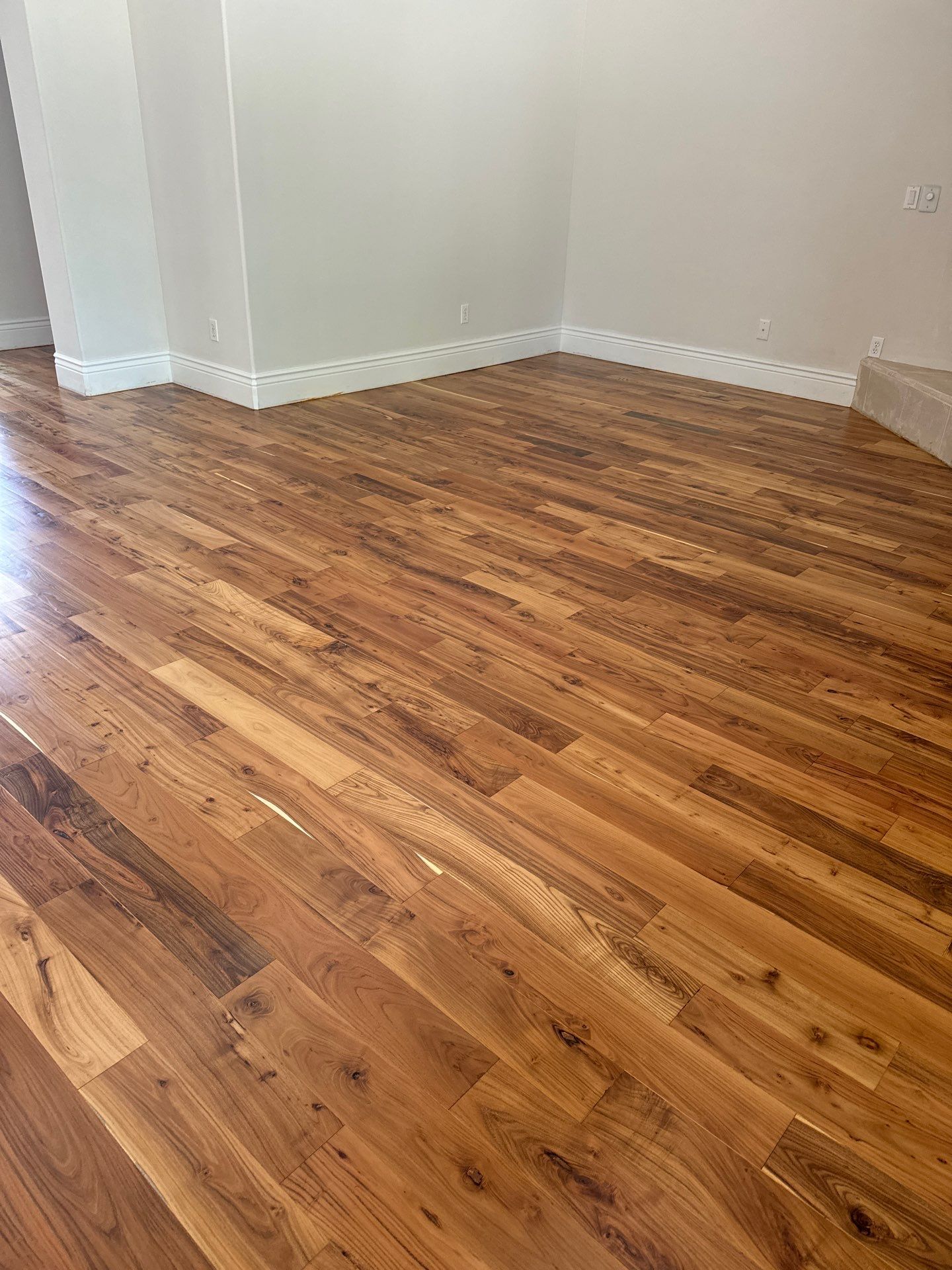 Walnut Floor Refinish by Footprints Floors South Sacramento