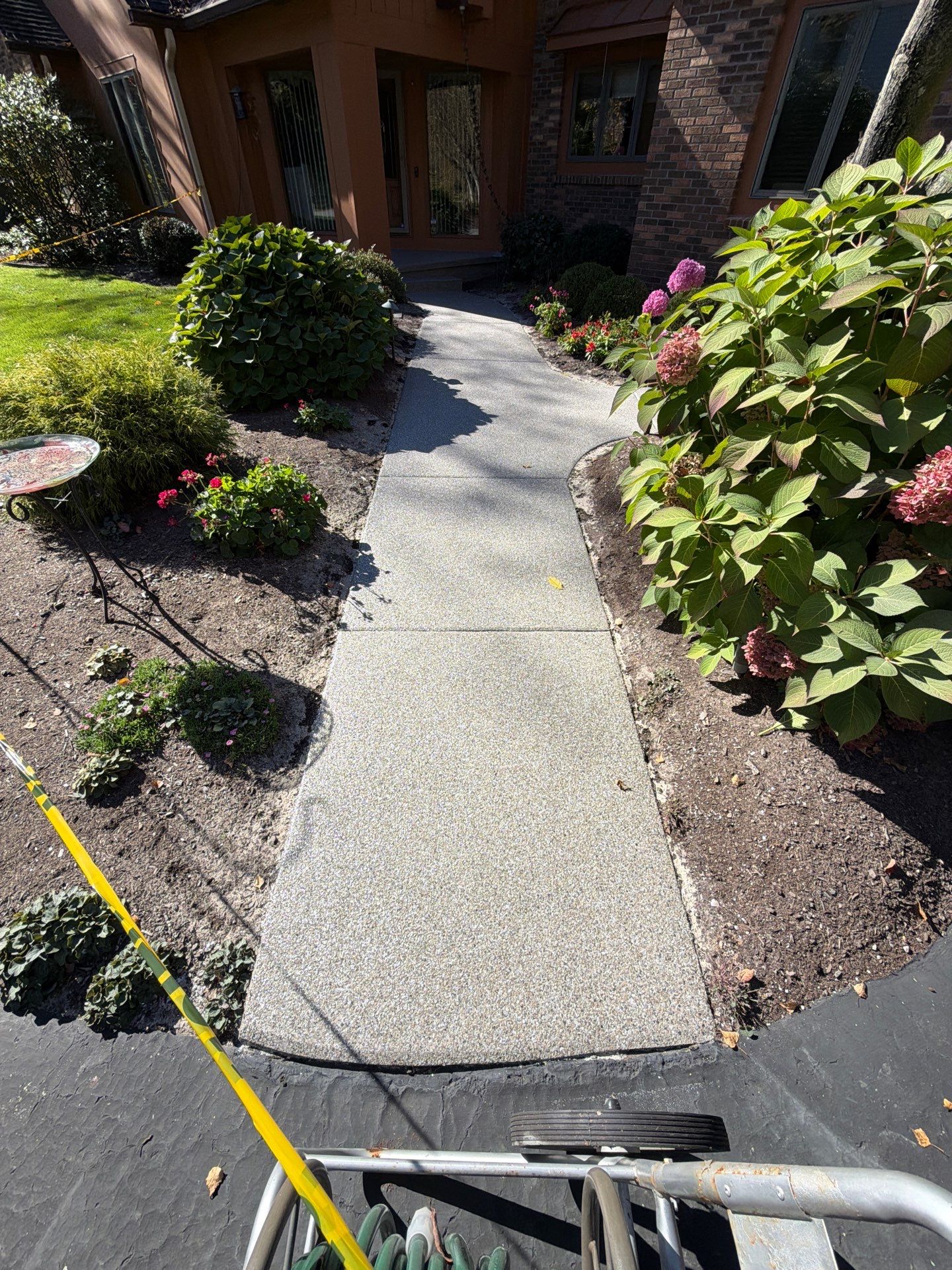 Vintage Shalestone Stoop & Sidewalk Coating by NG Masonry & Construction LLC