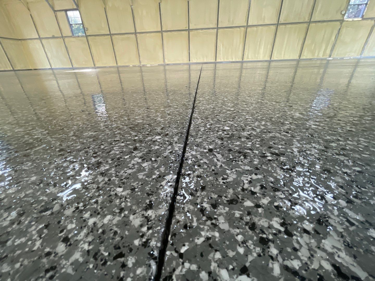 Metal Building/Kennel in Williston, FL in Smoke by Cross Creek Concrete Coatings