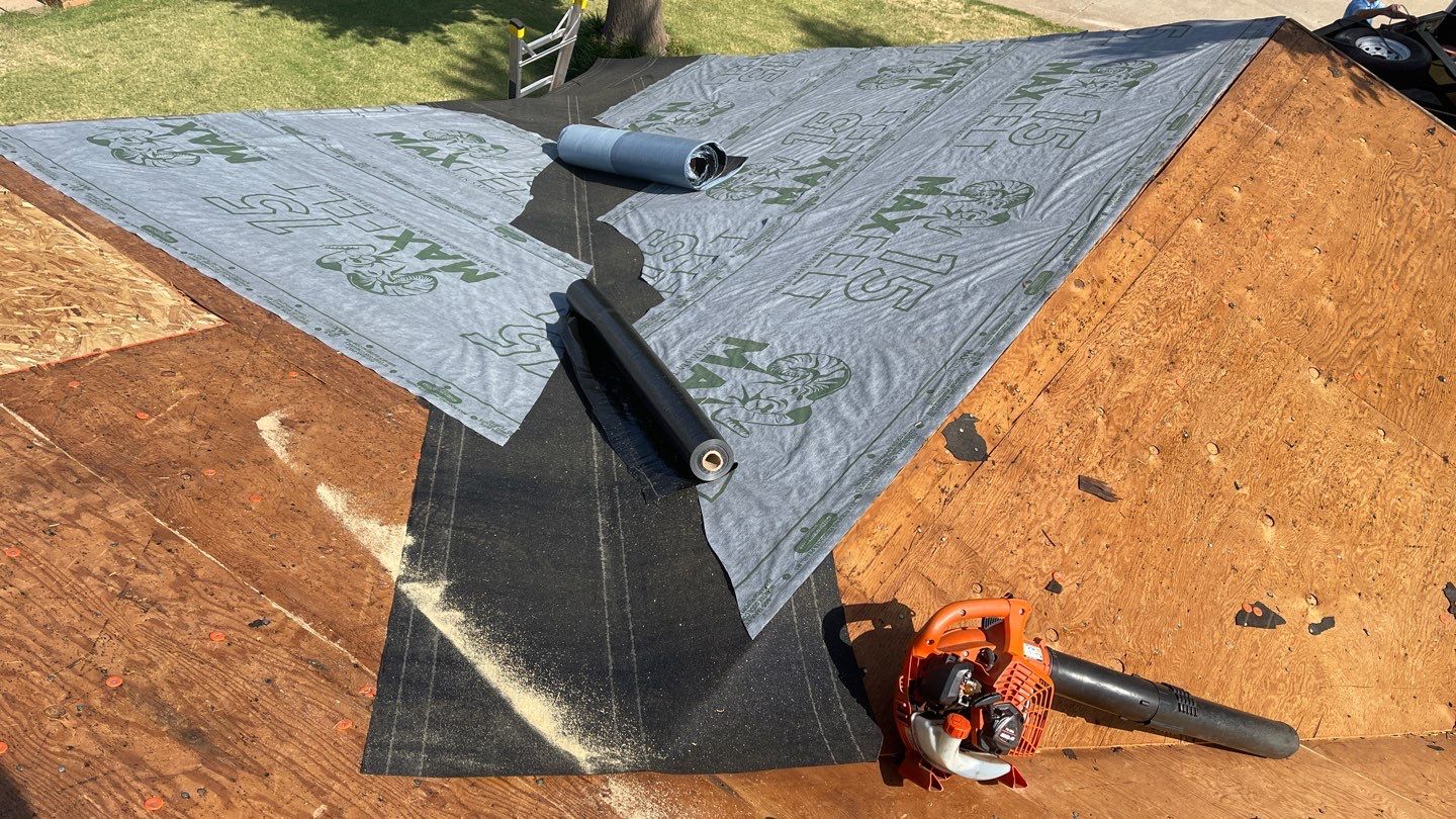 Residential Roofing Installation using GAF Natural Shadow  by A & H Roofing and Contracting