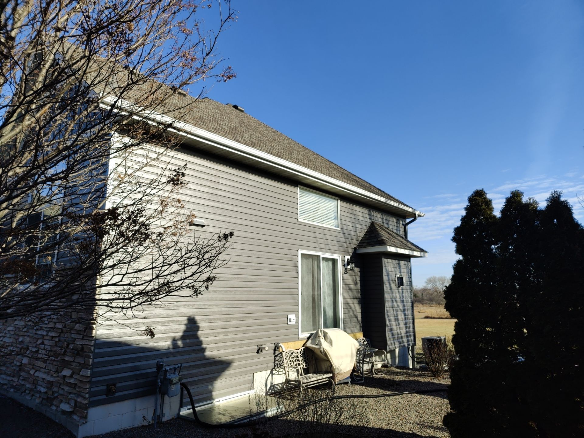 5" Gutters in Sartell by Next Level Seamless Gutters / Exteriors Inc.