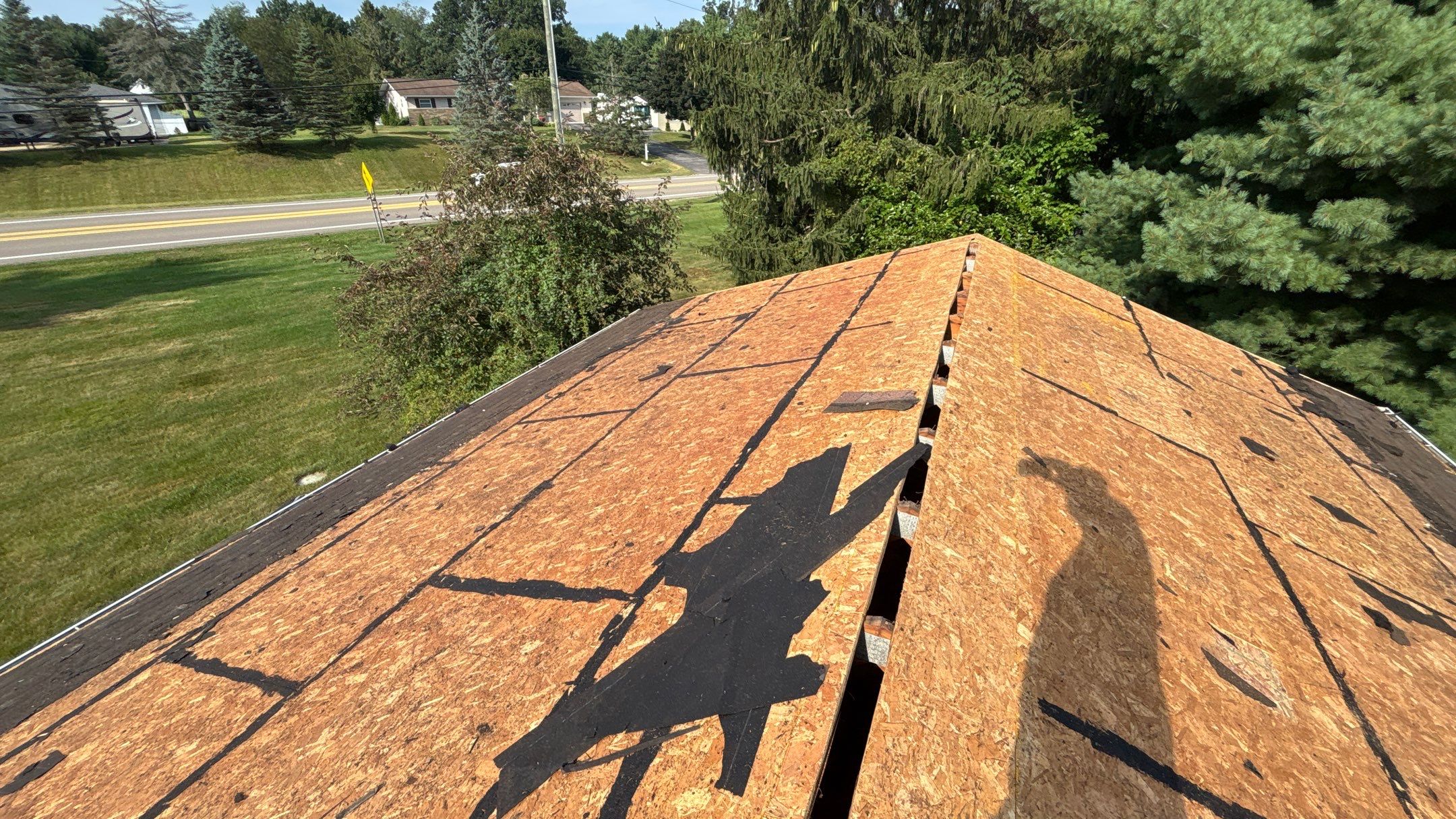 Roof Replacement using Owens Corning Onyx Black by 180 Contractors