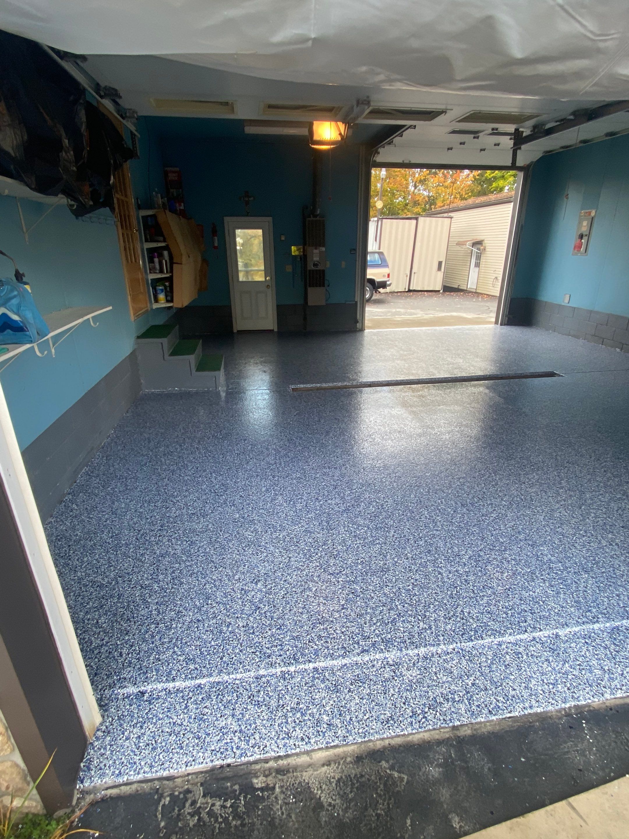 Garage Floor Project in Butler by Floors in a Day, Inc