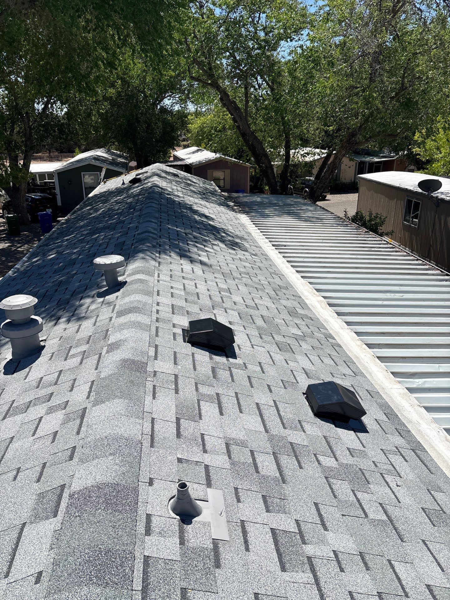 Residential Roof Replacement with Architectural Shingles in Prescott by Badger Roofing
