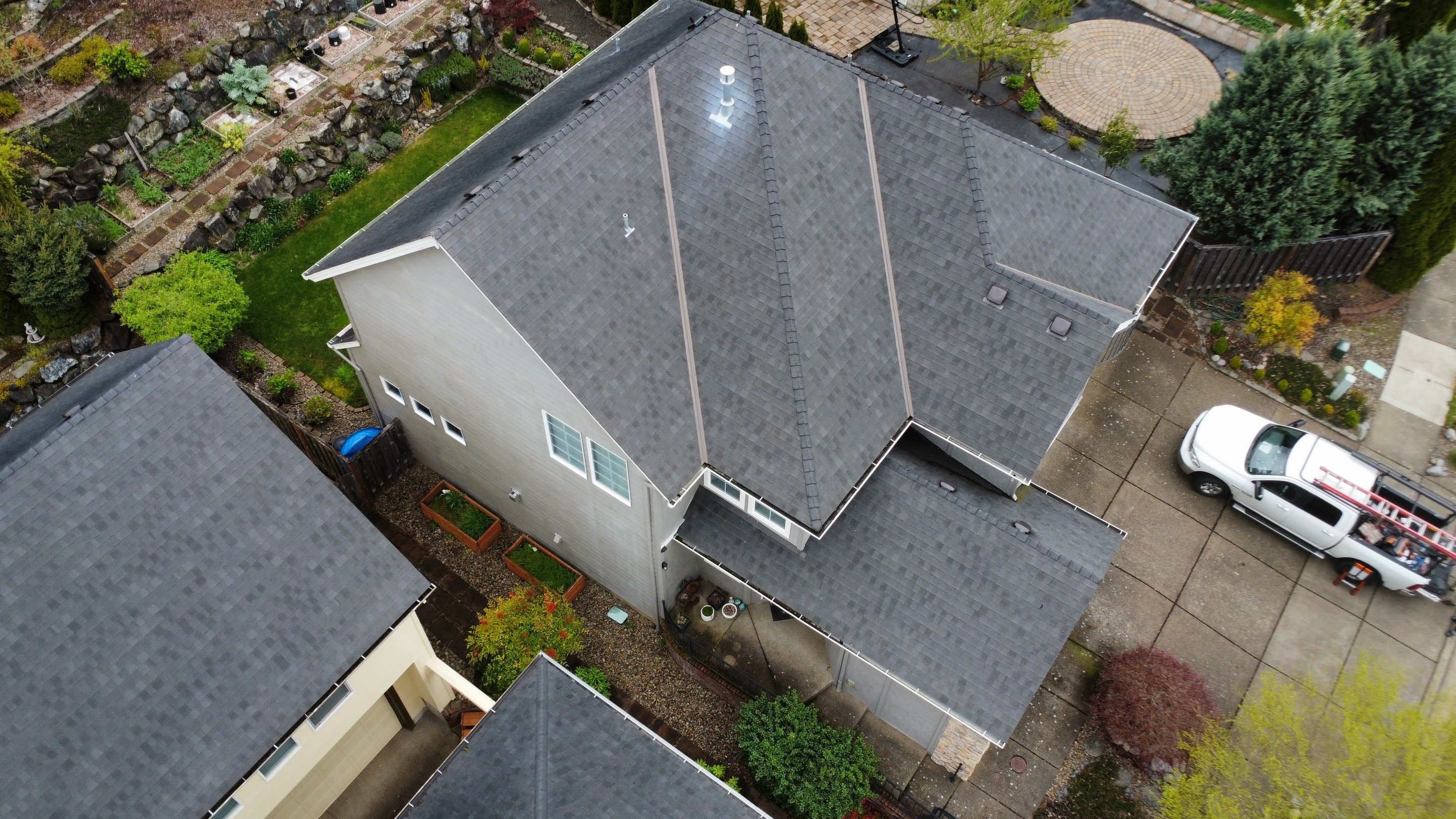 IKO Dynasty Granite Black by Orezona Building & Roofing Company, Inc.