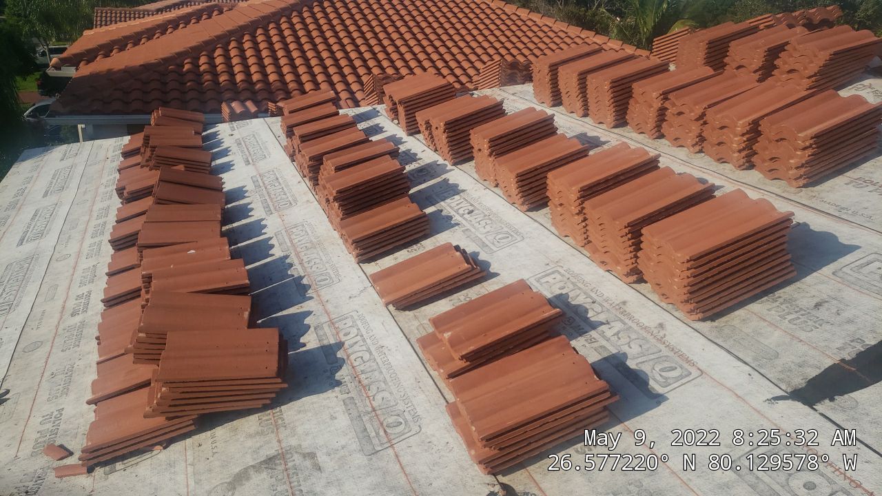 Residential Roofing Installation using Eagle Roofing Tile by BLUES BROTHERS ROOFING