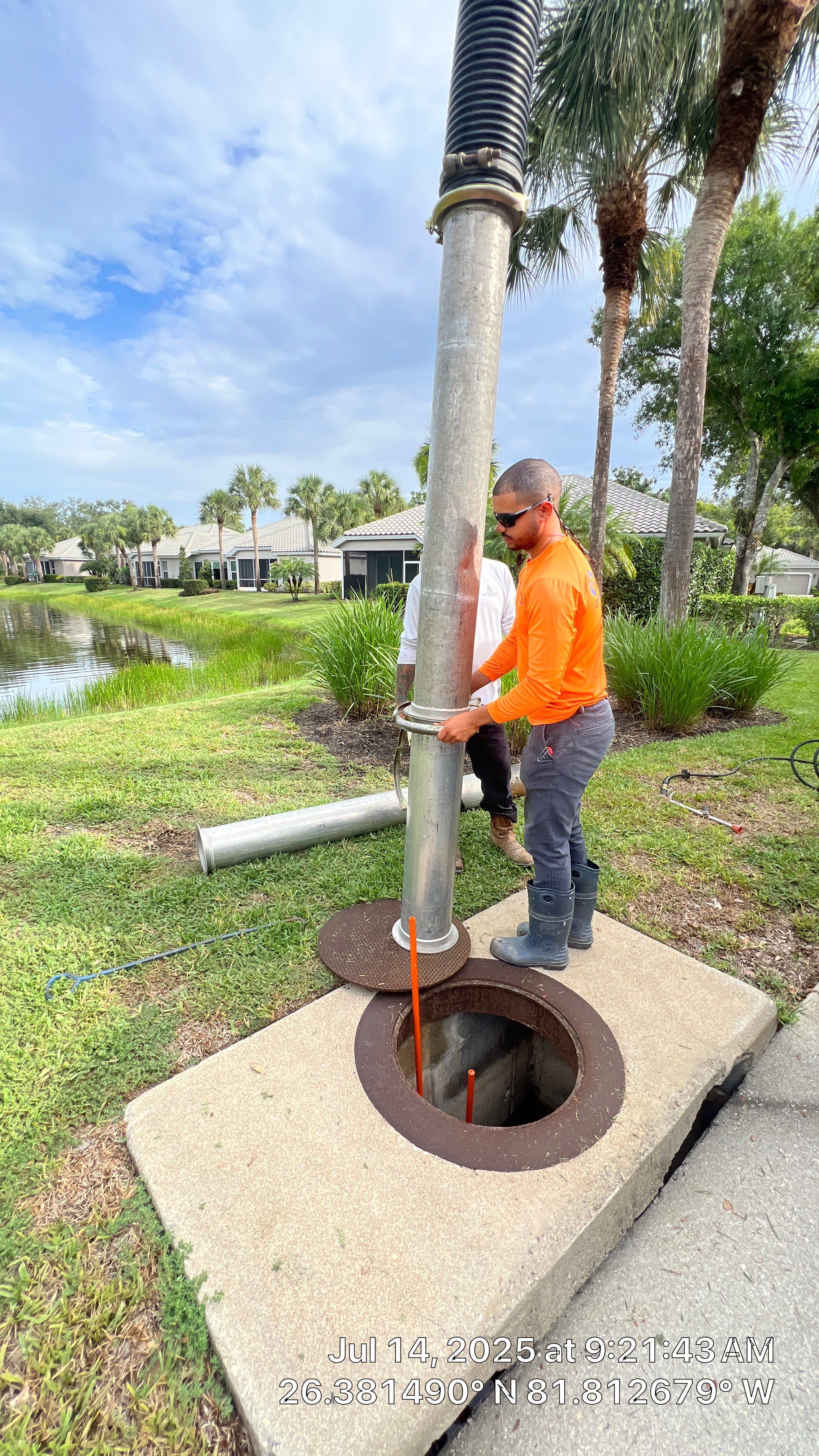 Pelican Landing Neighborhood Stormwater System Maintenance by APS Power & Water