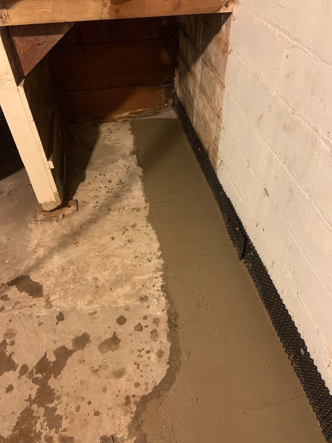 Interior Drain Tile - South MPLS by Waterproofing Northeast