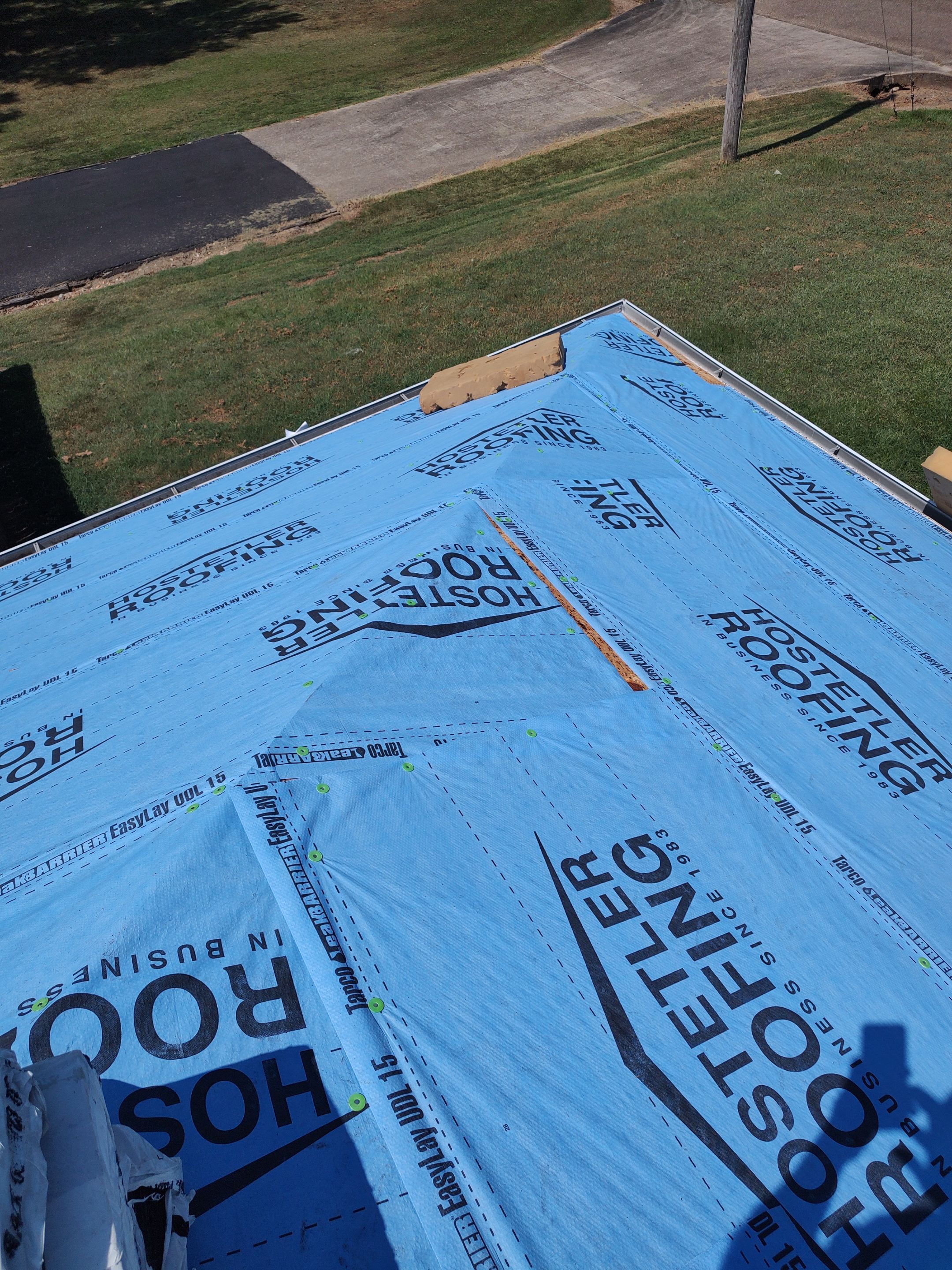 Residential Roofing Repair using Malarkey Vista: Midnight Black by Hostetler Roofing