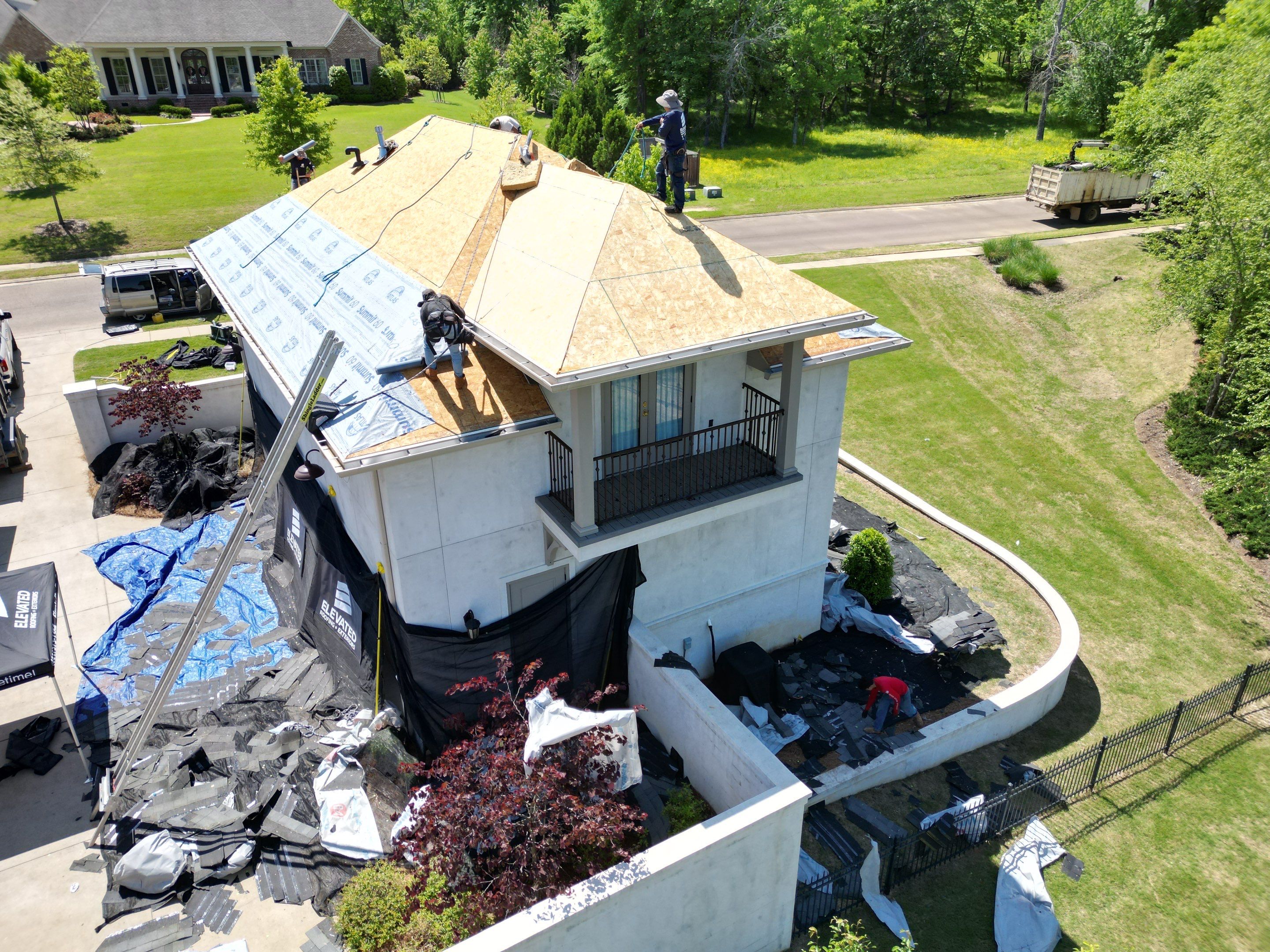 Full Roof Replacement Reunion Subdivision – Madison, MS| Insurance Claim Recovery by Elevated Roofing + Exteriors