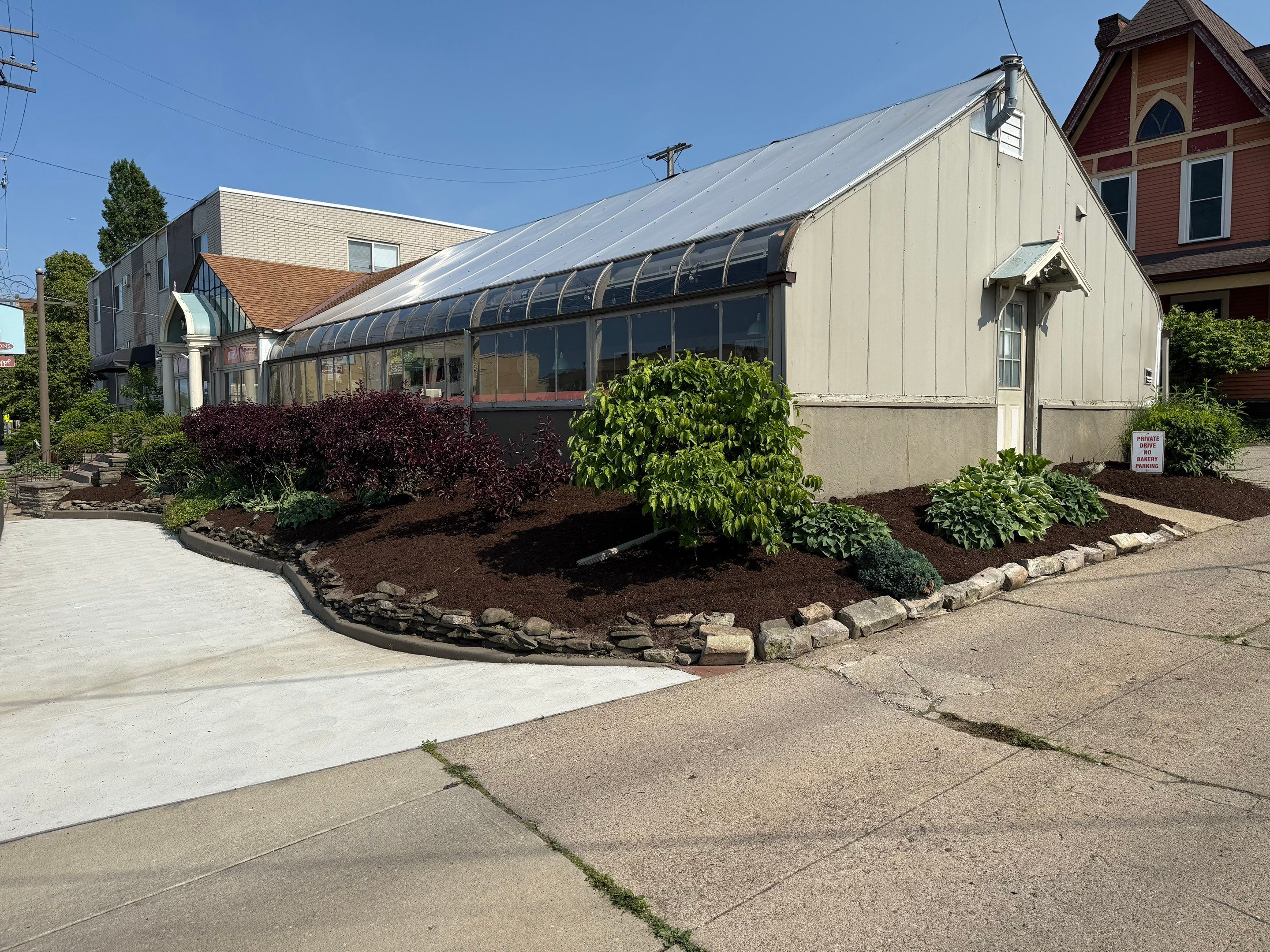 Bakery Commercial Install by Elm Rose Gardens