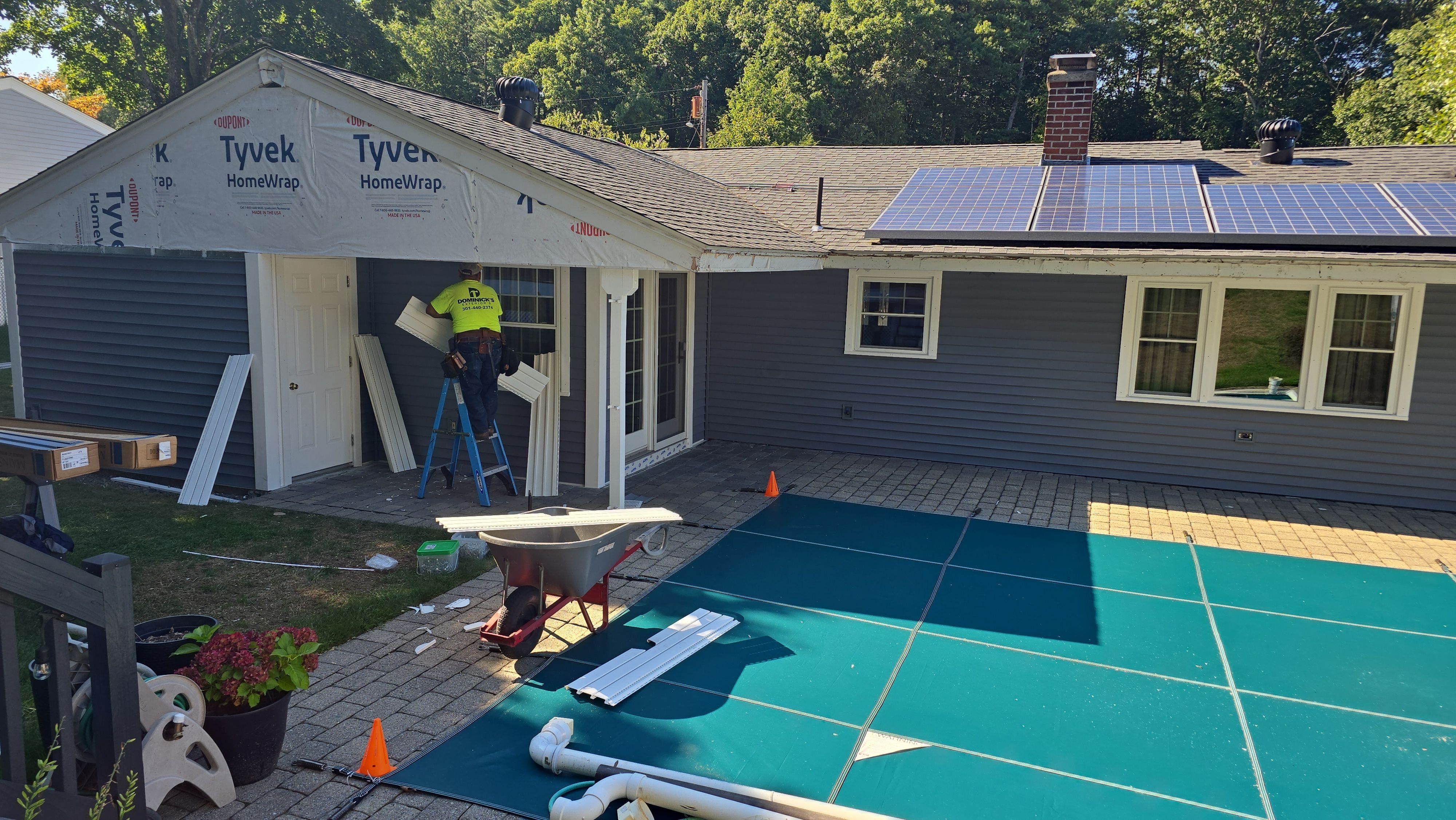Siding and windows repalcement in Framingham , MA by UBrothers Construction