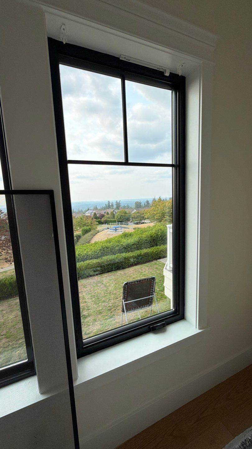 Custom Andersen 100 Series Window and Entry Door Installation in Issaquah by Emerald City Energy 