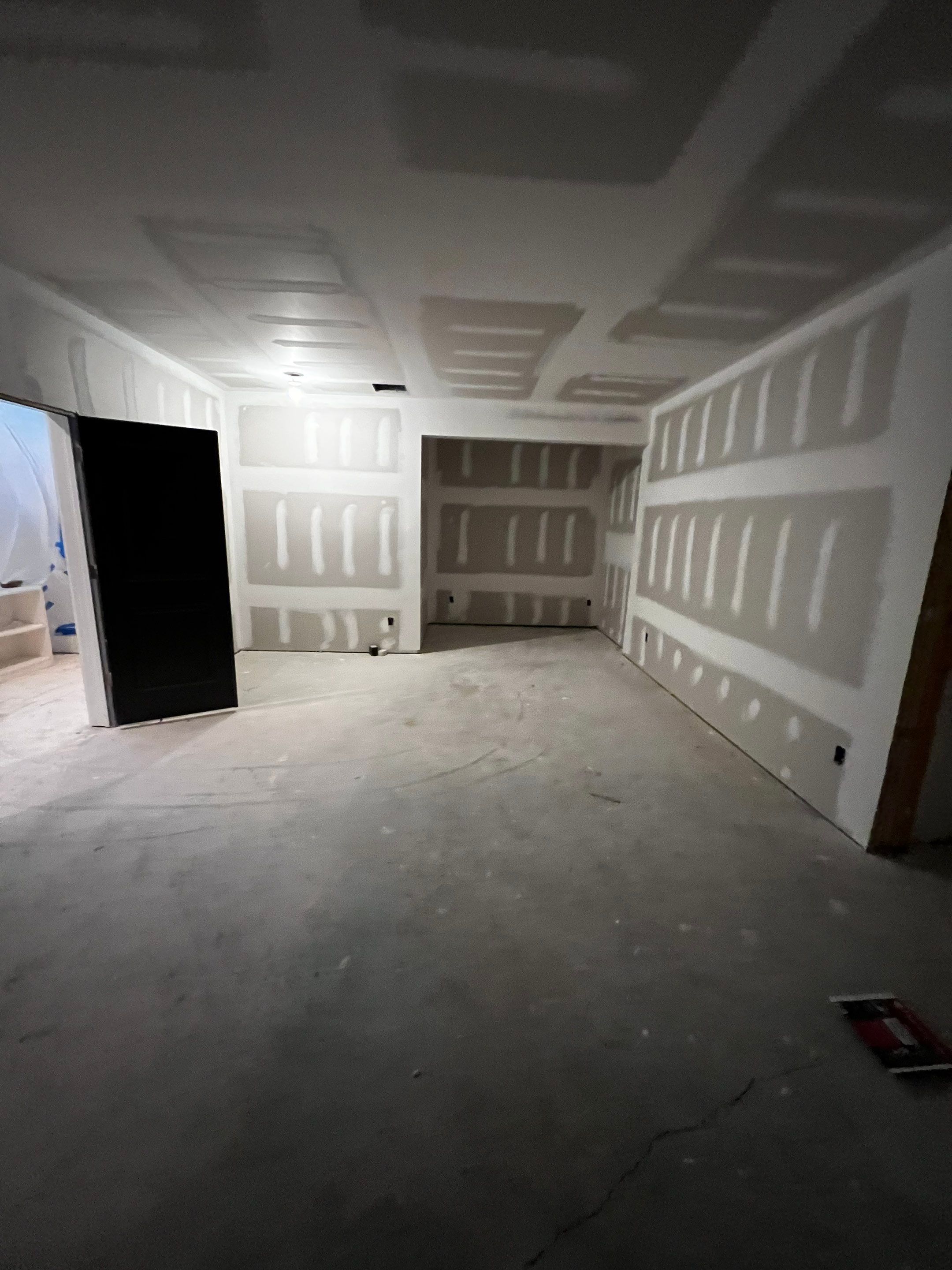 Basement Remodeling With New Bathroom and Luxury Vinyl Flooring by Swift Home Renovations