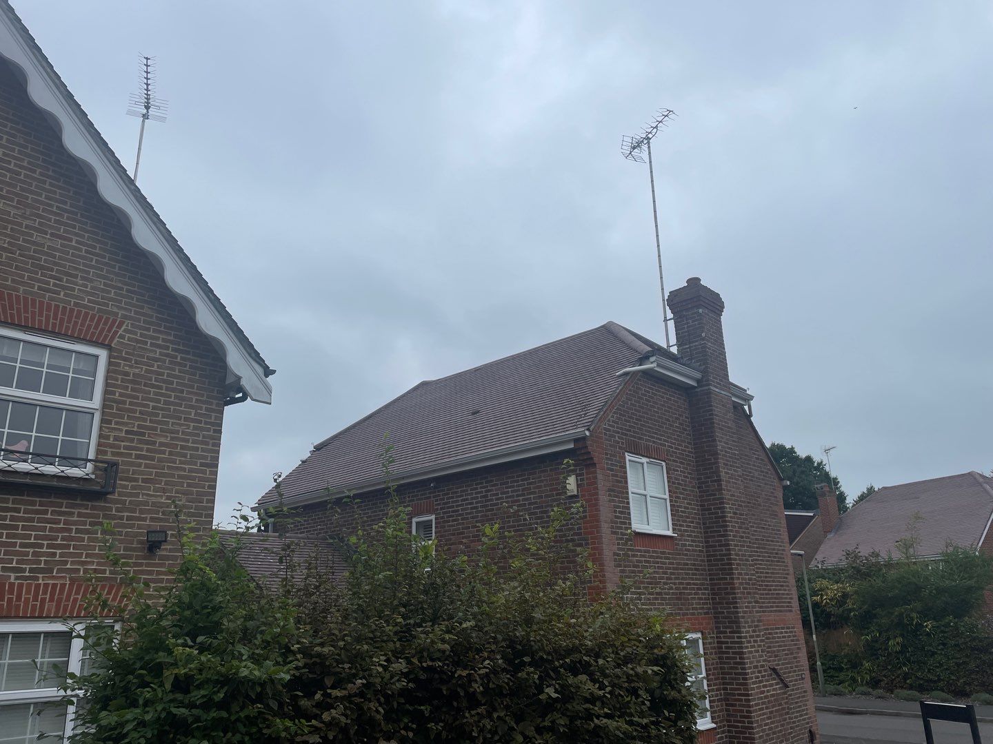 Roof -Patio -Side Path Clean using Honda 15lpm Low Pressure Washing Machine by Ges Exterior Cleaning ltd