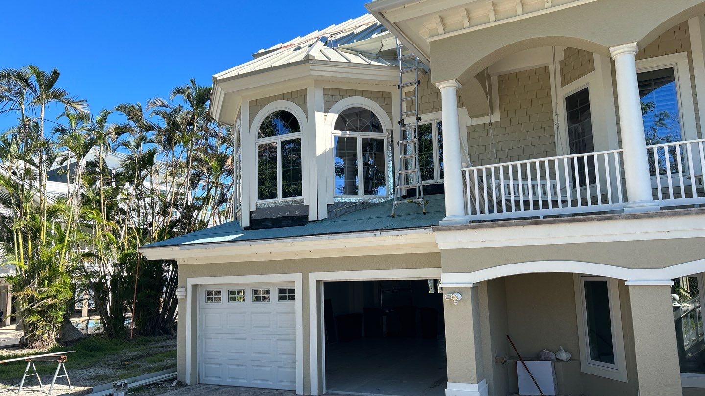 Sanibel Island Standing Seam Roof Replacement by Four Peaks Roofing