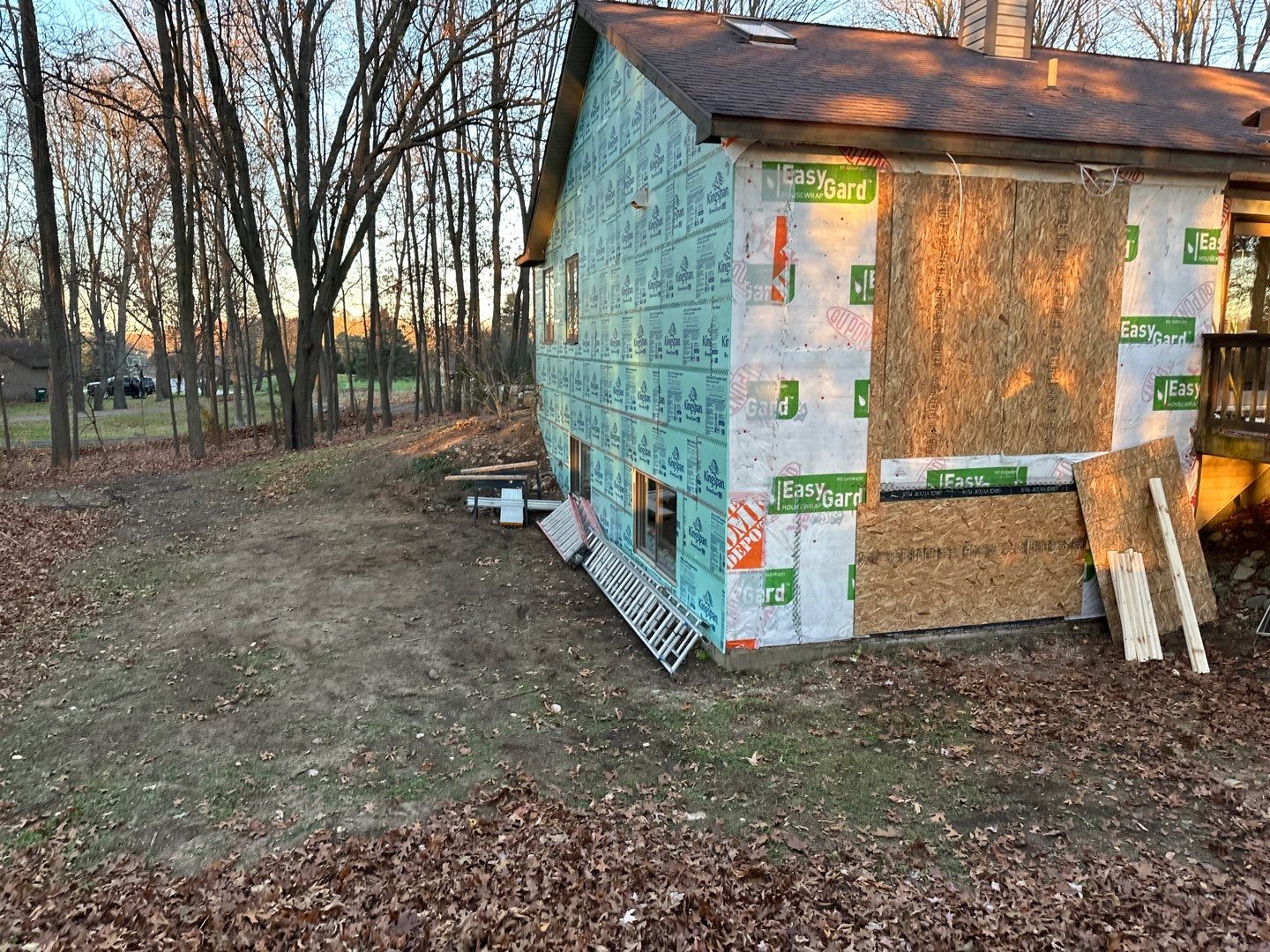 Siding Replacement using Alside S7 Cedar Mill Grain Composite by 180 Contractors