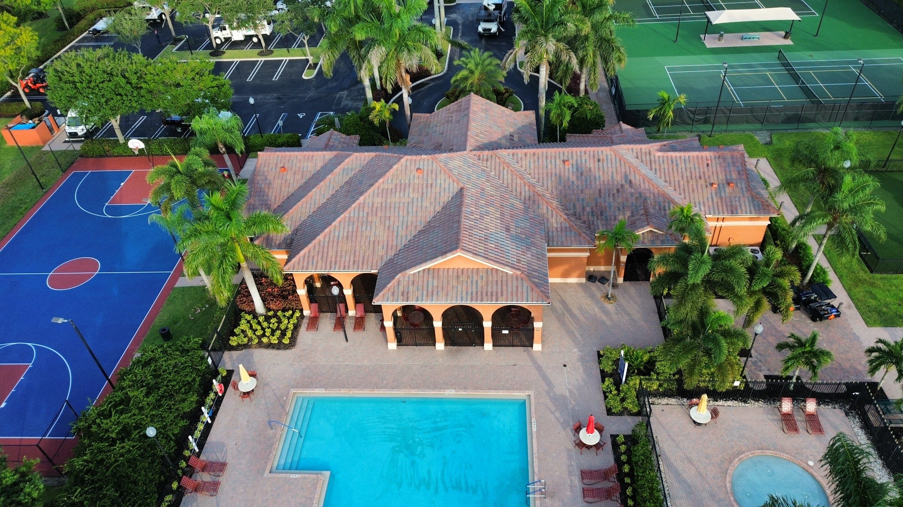 Bella Terra Royal Palm Beach Clubhouse by Hercules Roofing