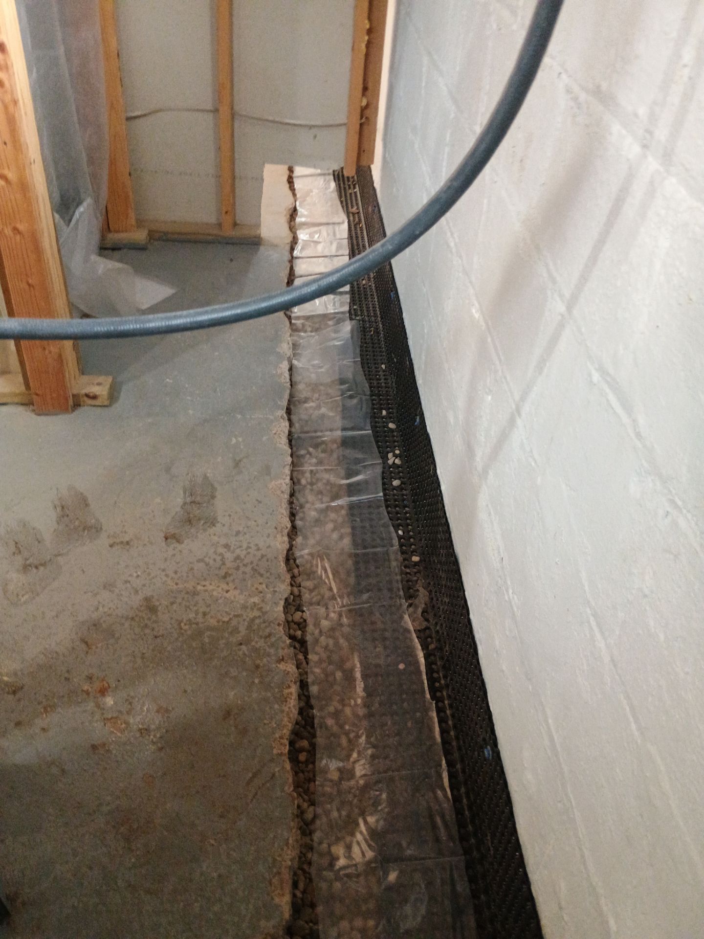 Basement Waterproofing for Kristi & Danny in St. Paul by Waterproofing Northeast