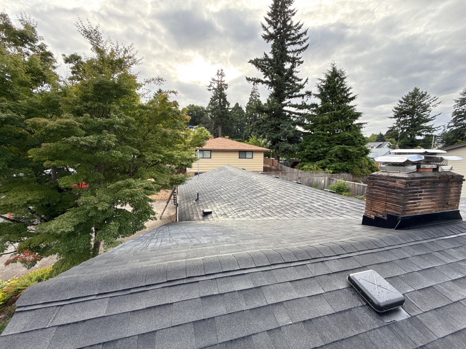 Project in Portland by Tom Leach Roofing