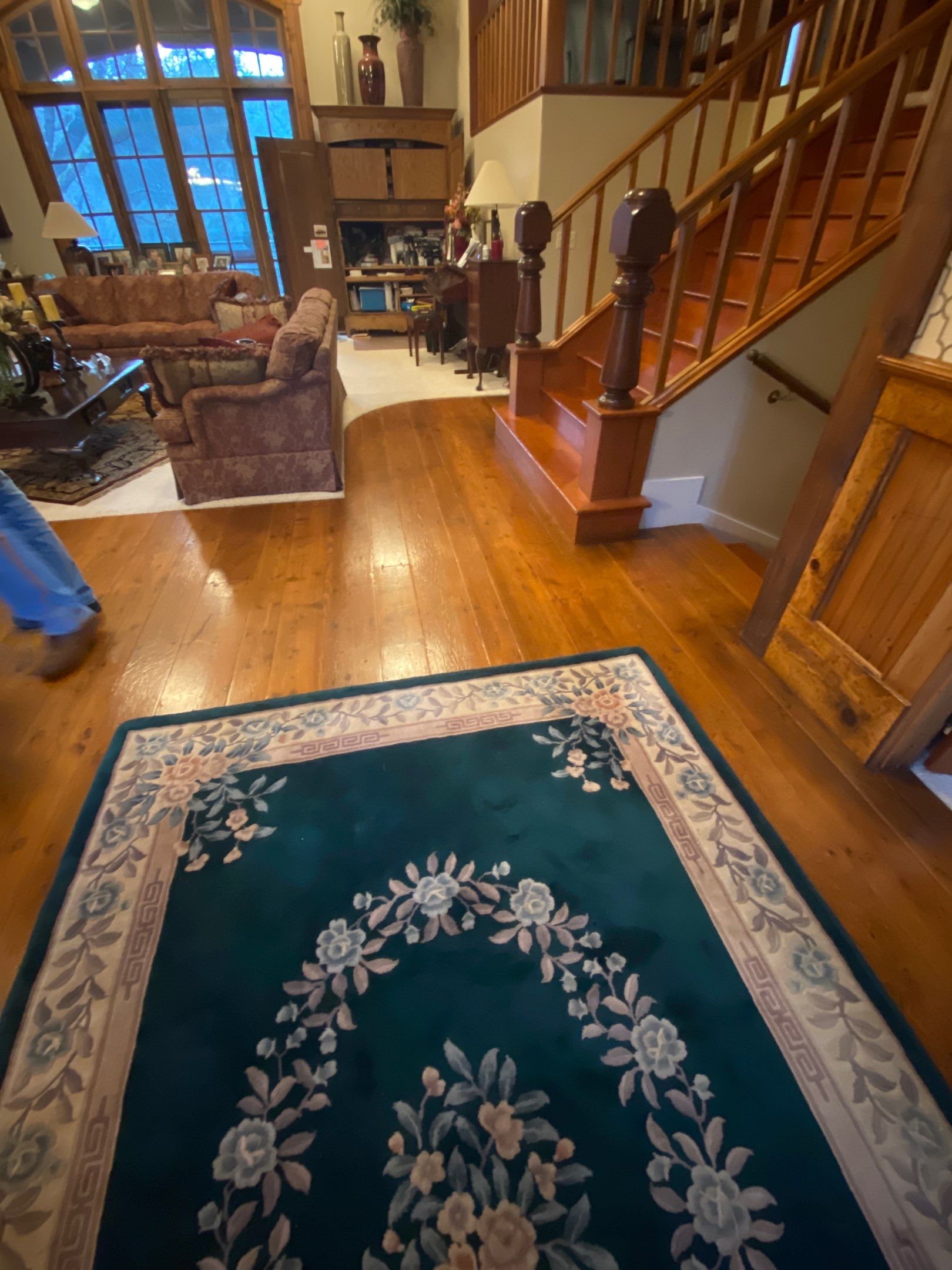Beautiful Rustic Floor Renovation in Auburn by Footprints Floors South Sacramento