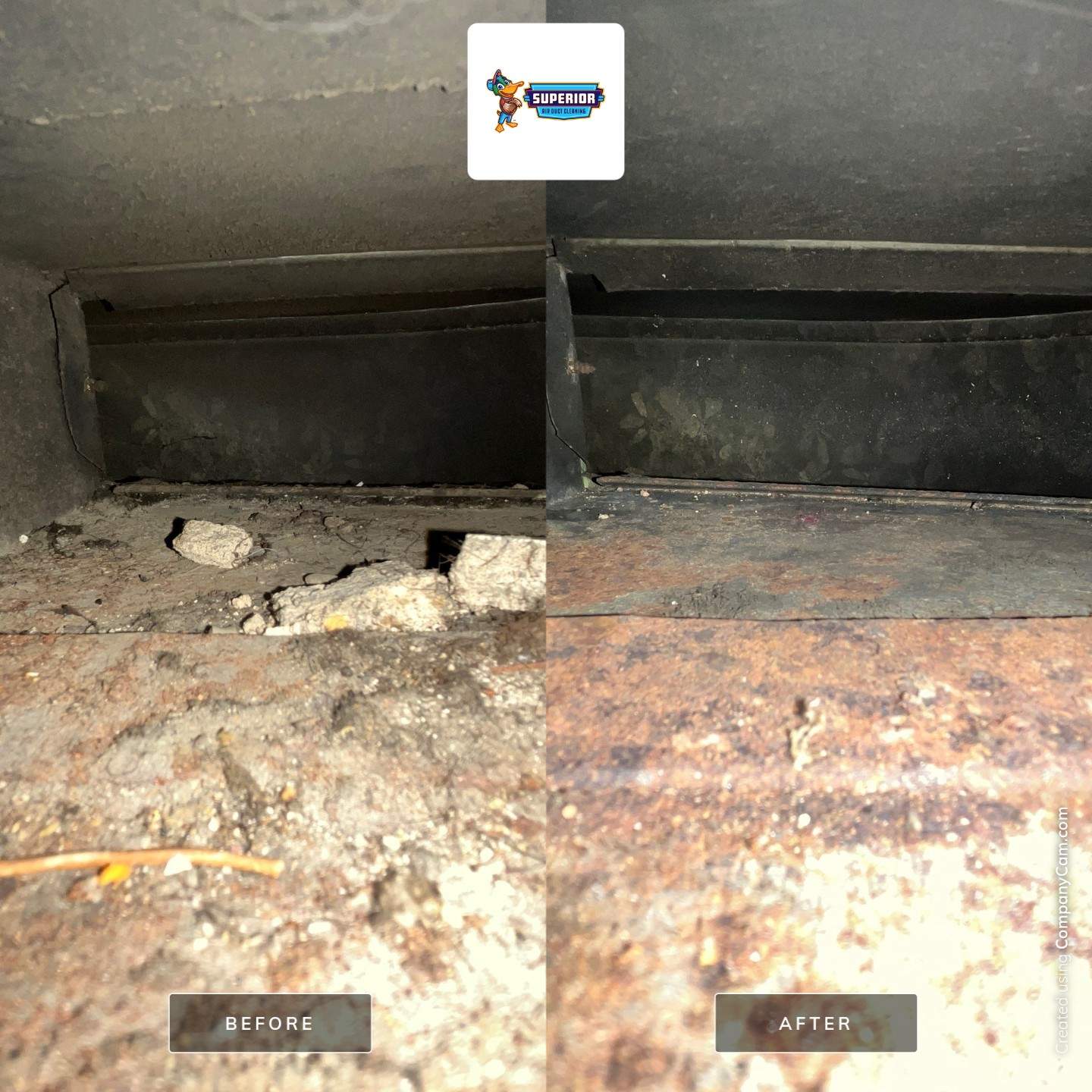 Air Duct Cleaning With a Vacuum Truck in New Brighton, PA by Superior Air Duct Cleaning