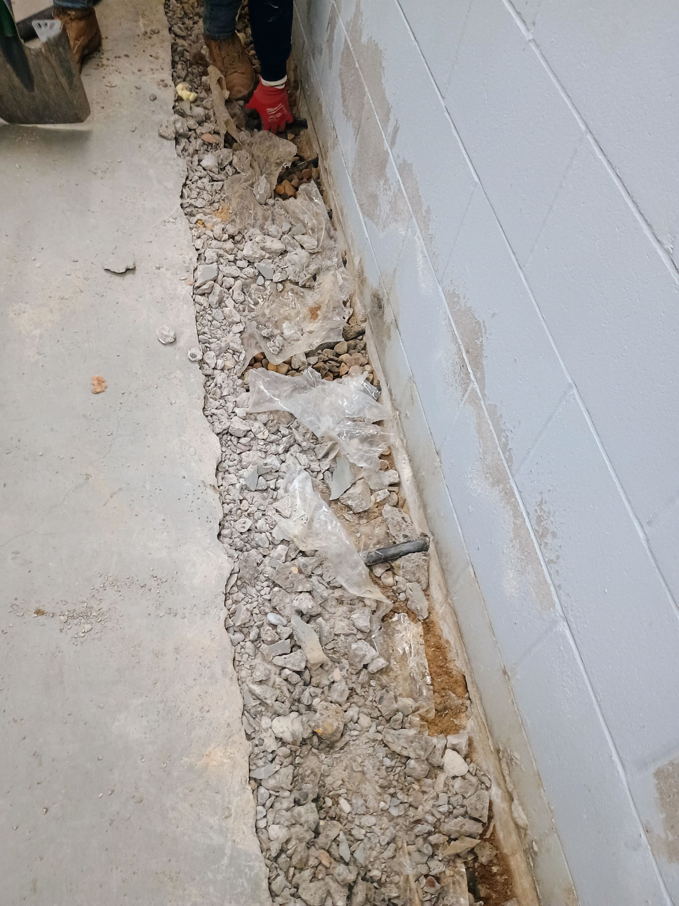 Depressurizing Denny's Basement Wall by Waterproofing Northeast