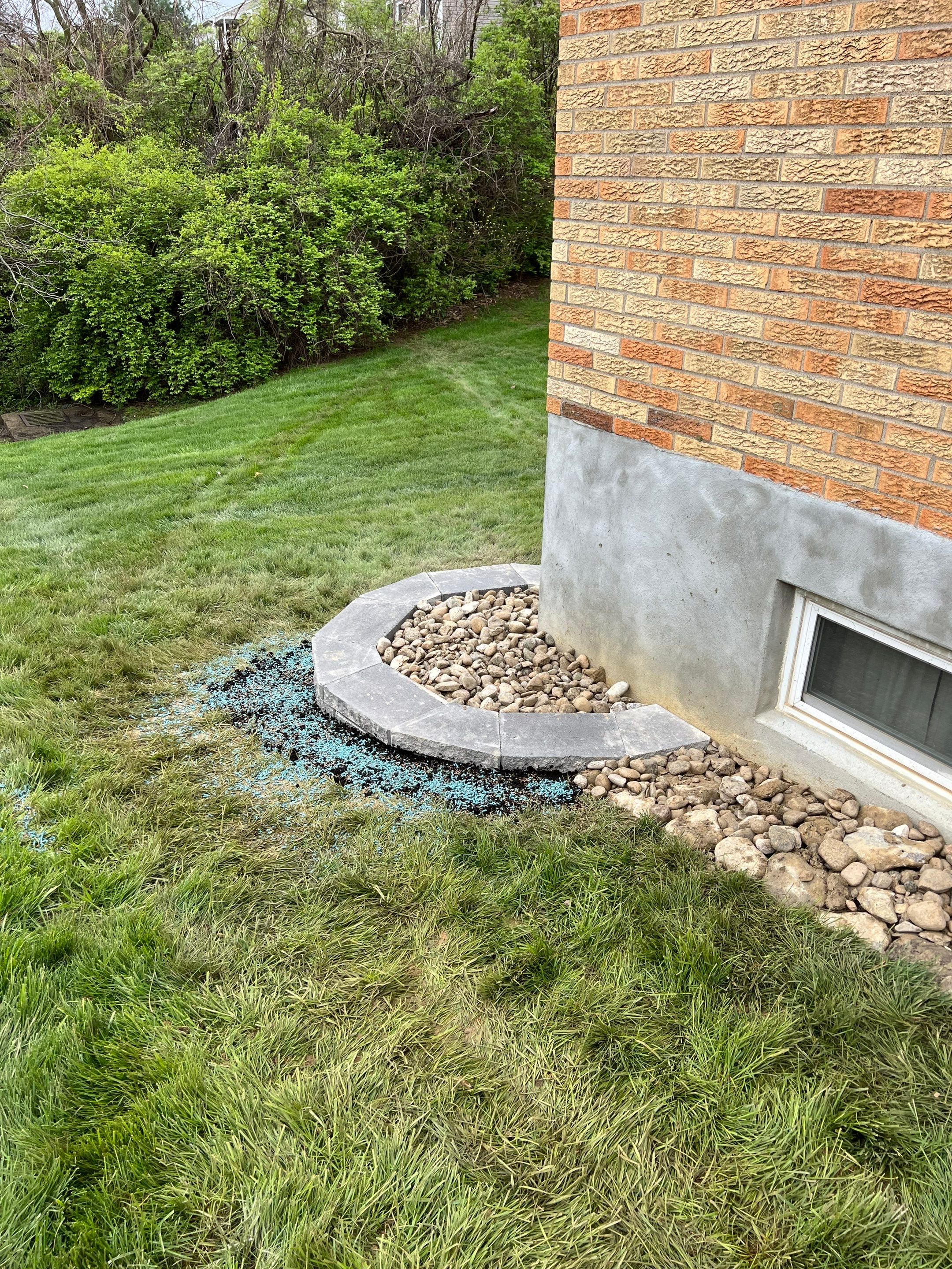 Wall Installation and Gravel Bed Creation by Reisenberg’s Lawn & Landscape, LLC
