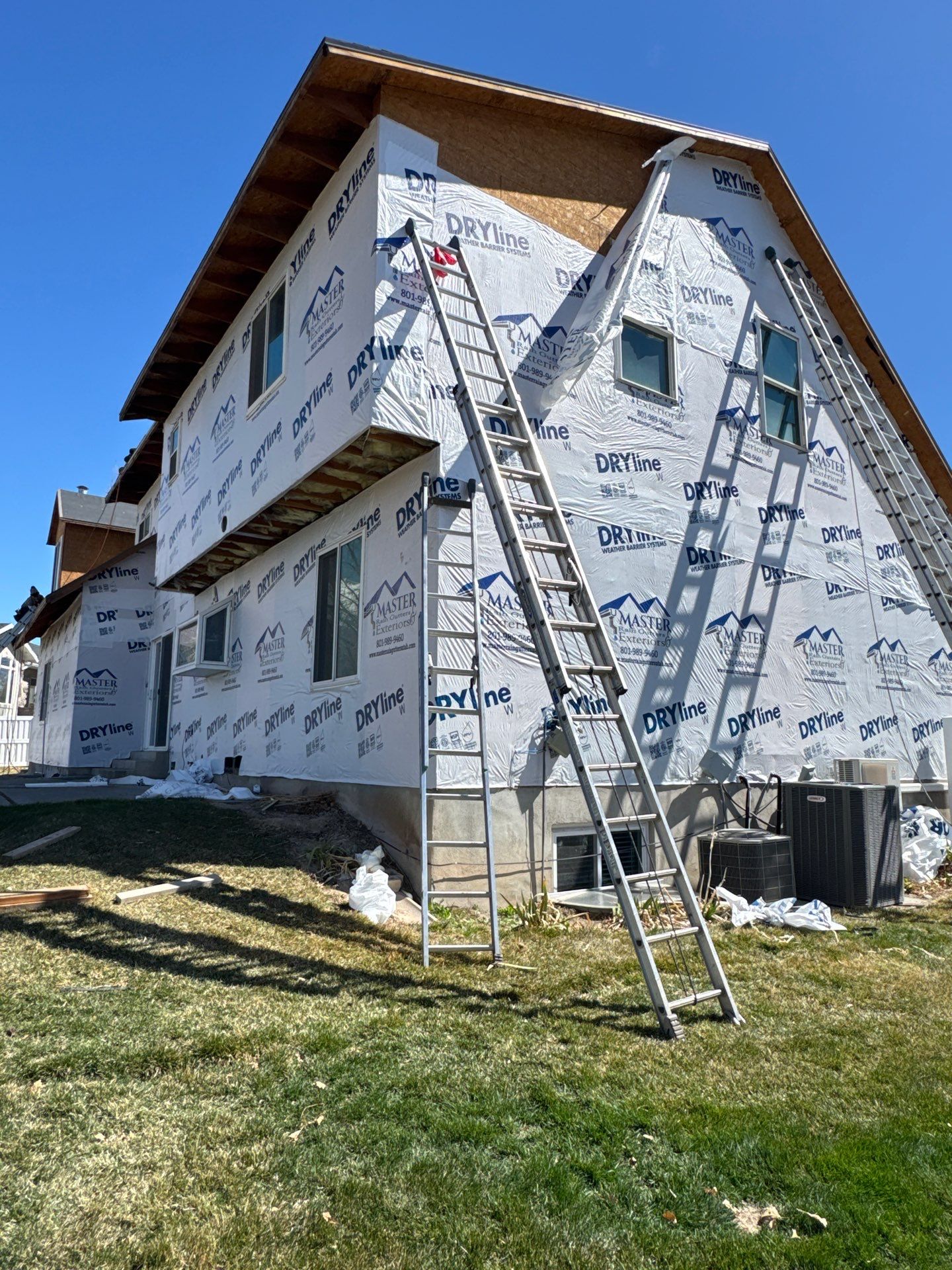 Siding in Lindon by Master Rain Gutters.