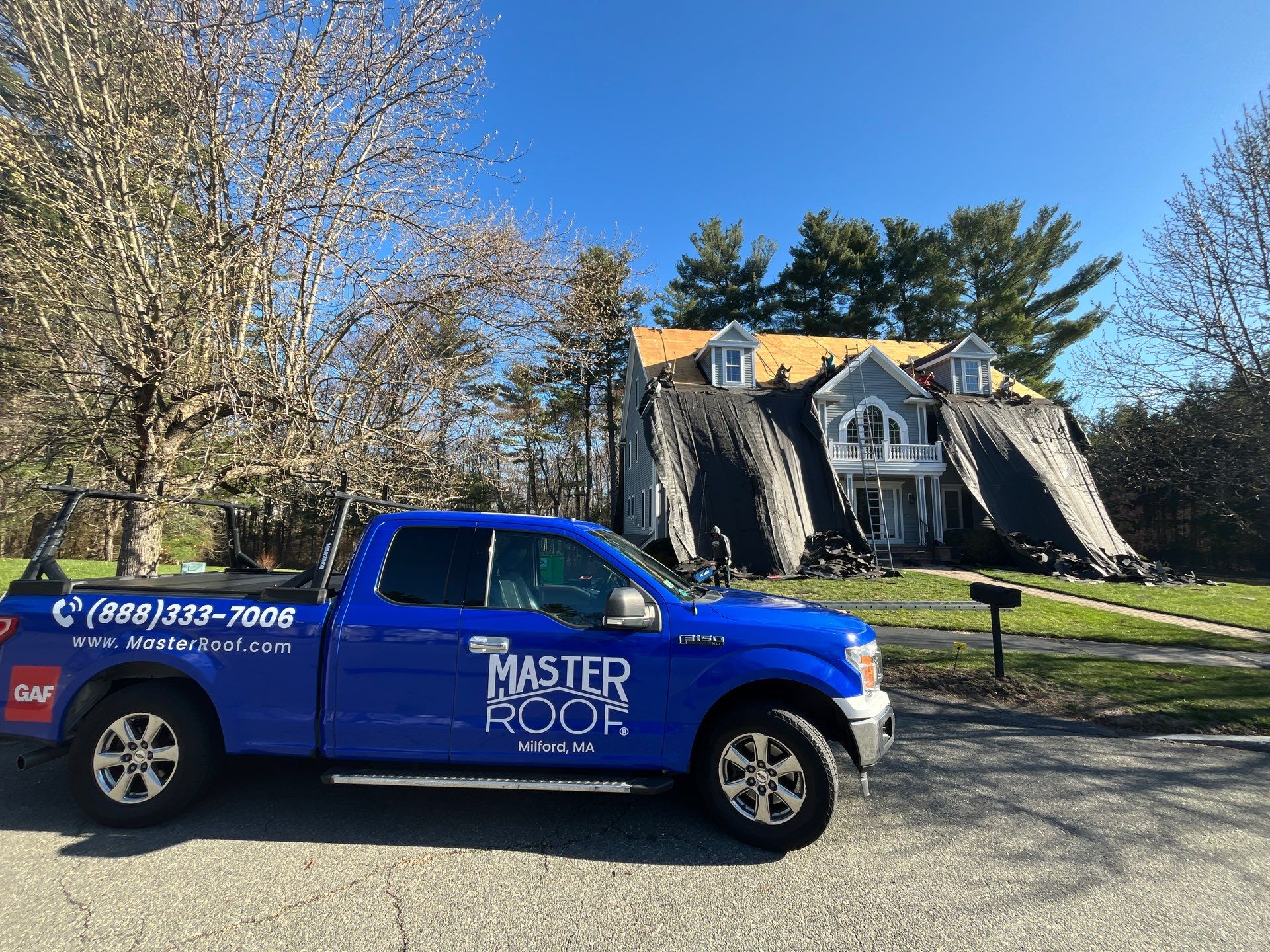 Roof Replacement in Canton, MA by Master Roof Inc