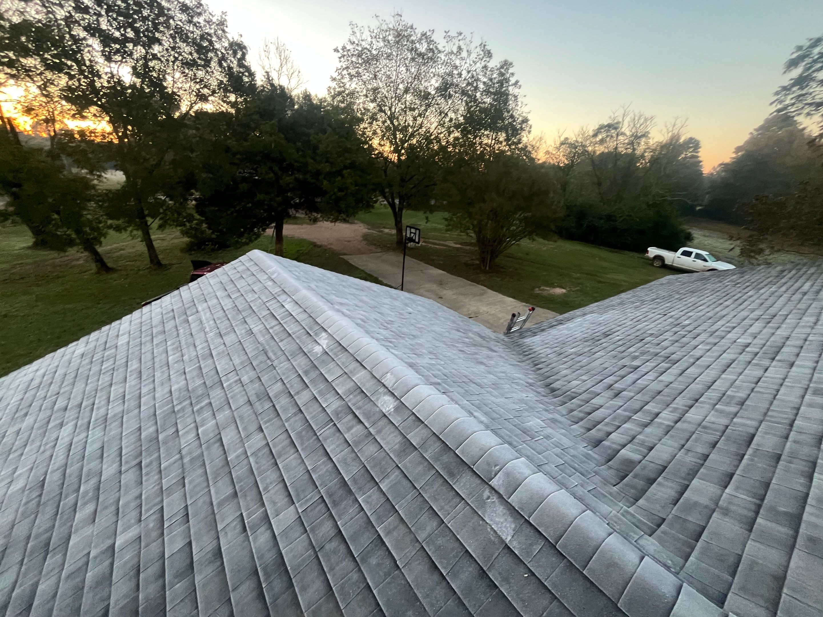 Residential Roofing Repair using Malarkey Vista: Storm Gray by Hostetler Roofing