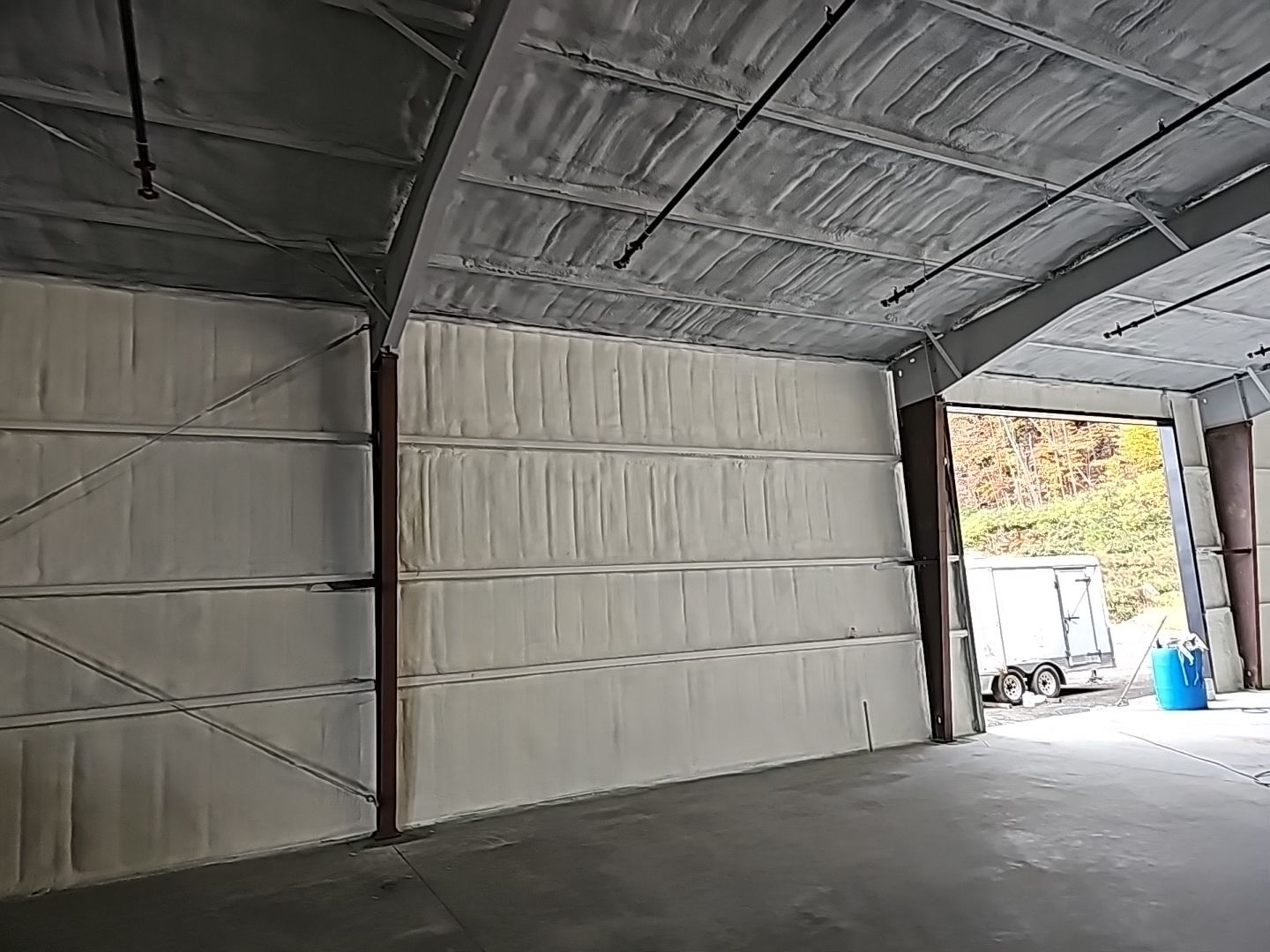 Commercial Building using Closed Cell Spray Foam by NYS Foam & Energy