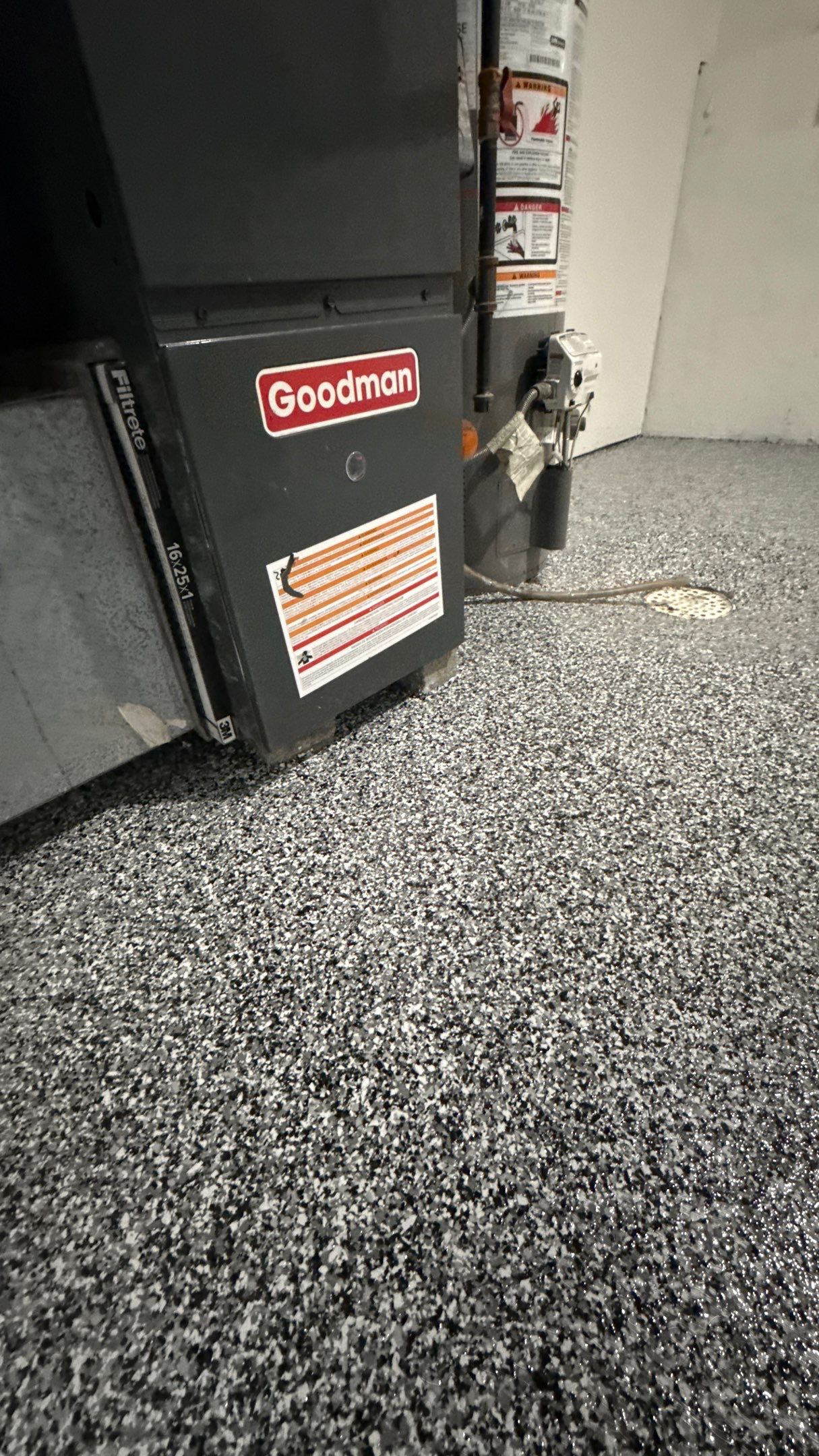 Epoxy Floor Coating for Edgerton Garage and Utility Room by Banner Garage