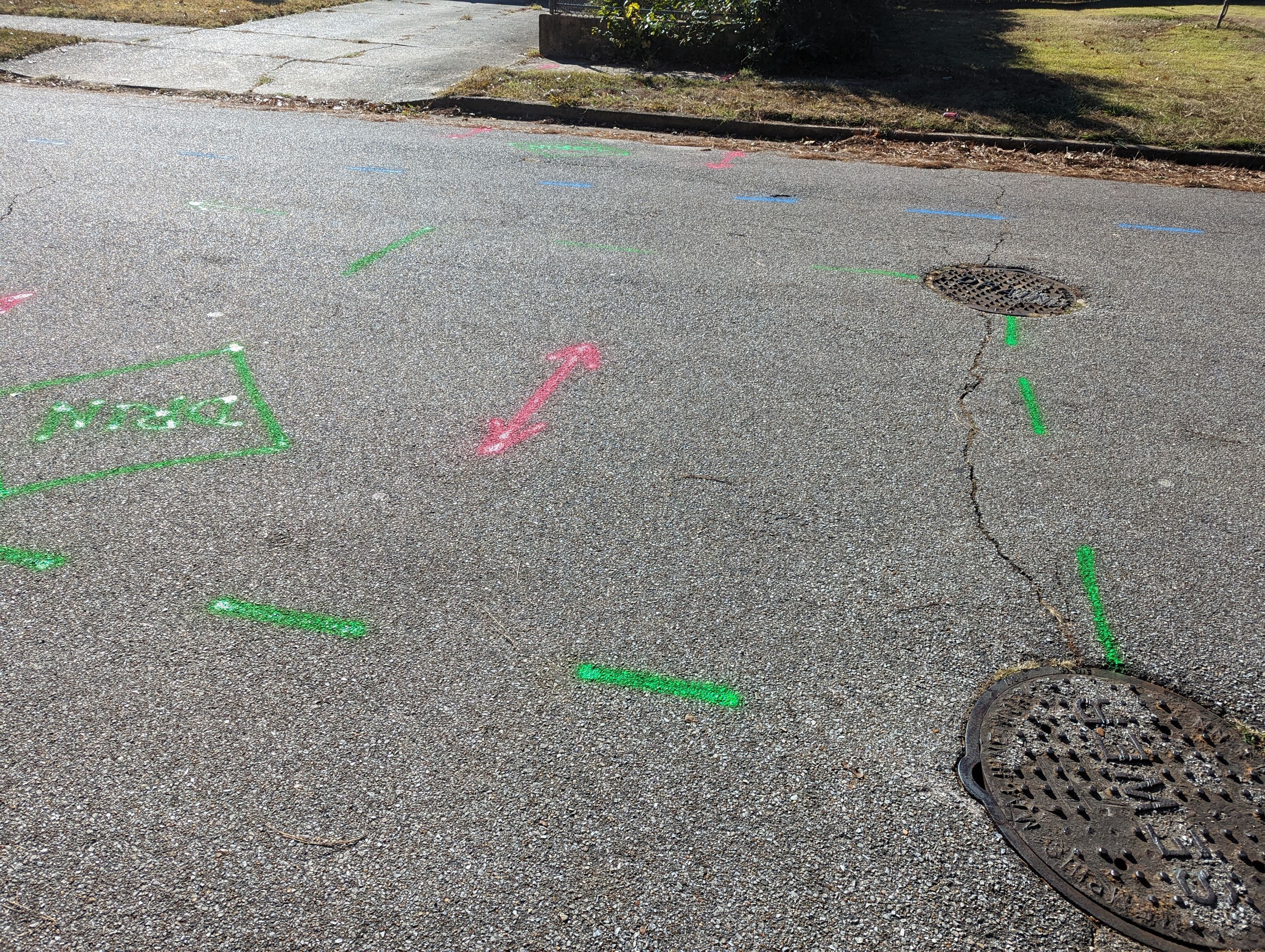 Utility Locating and Verification for Survey Crew by Alsip Locating Service, LLC