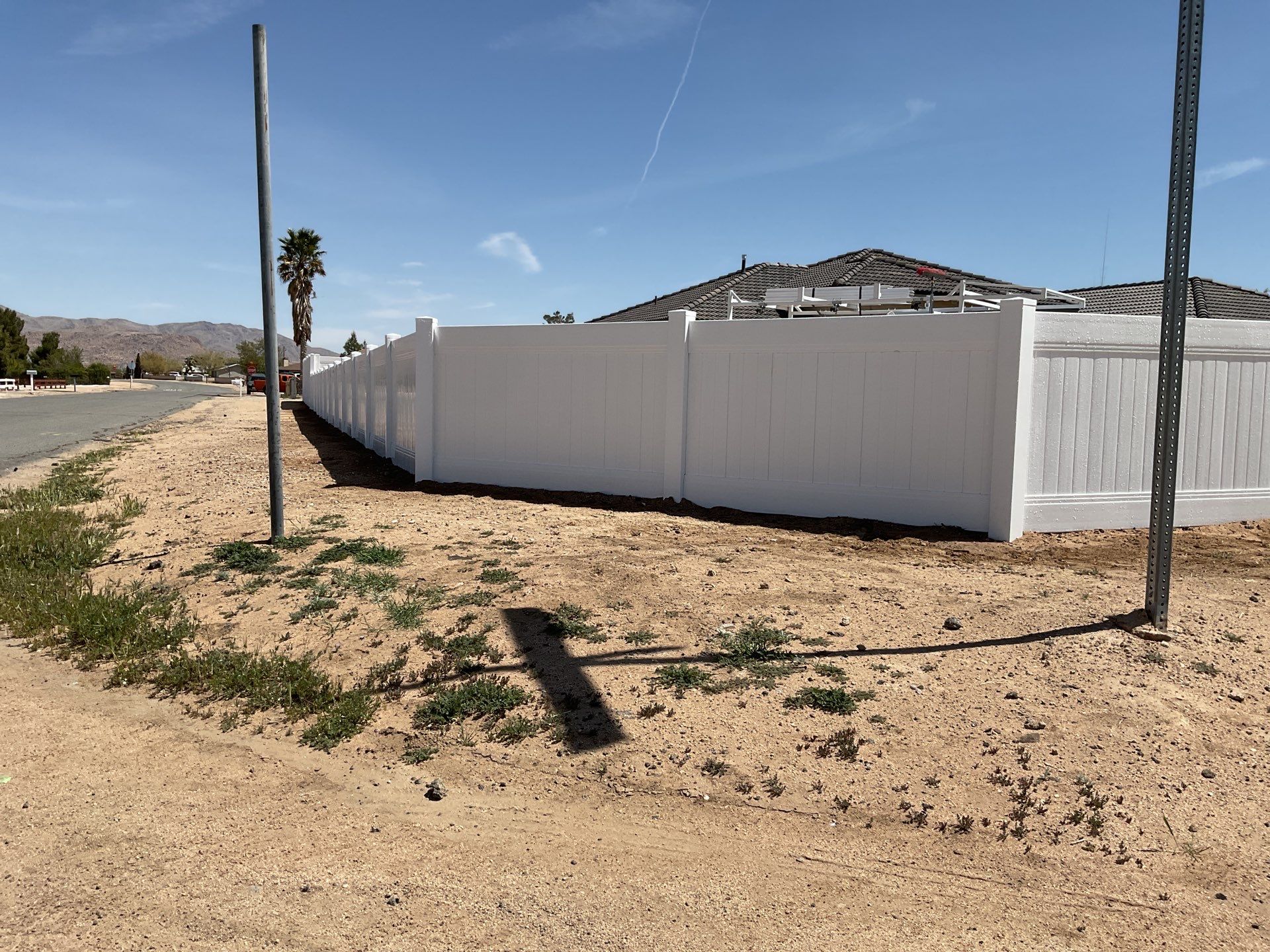 Fence Installation using Vinyl by Fence Guys Inc. 