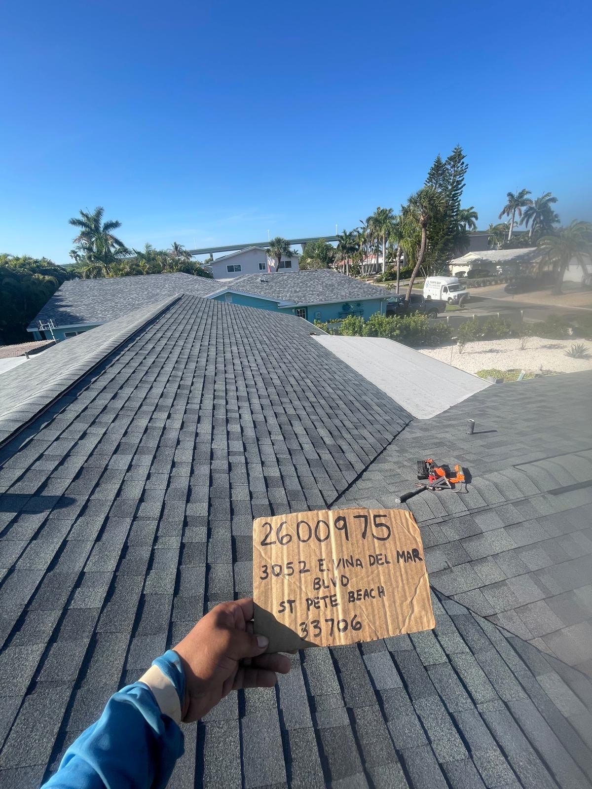 Project in St. Pete Beach 33706 by Mitchell Roofing Company LLC 