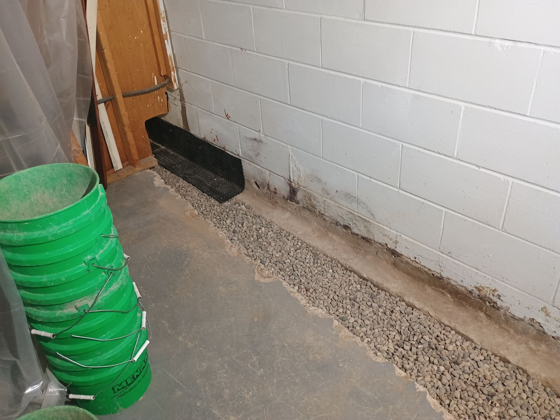 Interior Drain Tile Installation in Columbia Heights, MN by Waterproofing Northeast