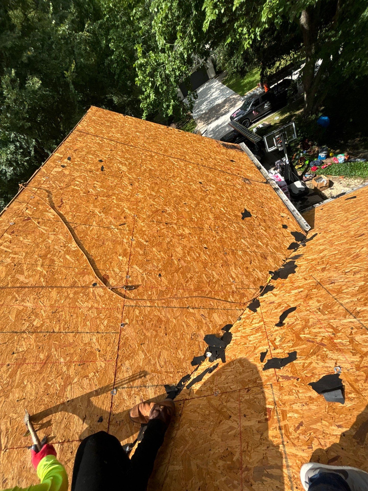 Residential Roofing Installation using Owen's Corning Duration (Lifetime) Shingles by Roof Repair Company